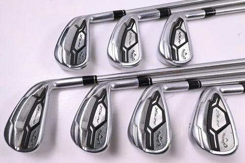Callaway Apex CF16 Irons / 4-PW / Stiff Flex KBS Tour C-Taper Lite 110 Shafts