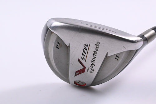 Taylormade V-Steel #3 Wood / 15 Degree / Stiff Flex Taylormade 65 Shaft