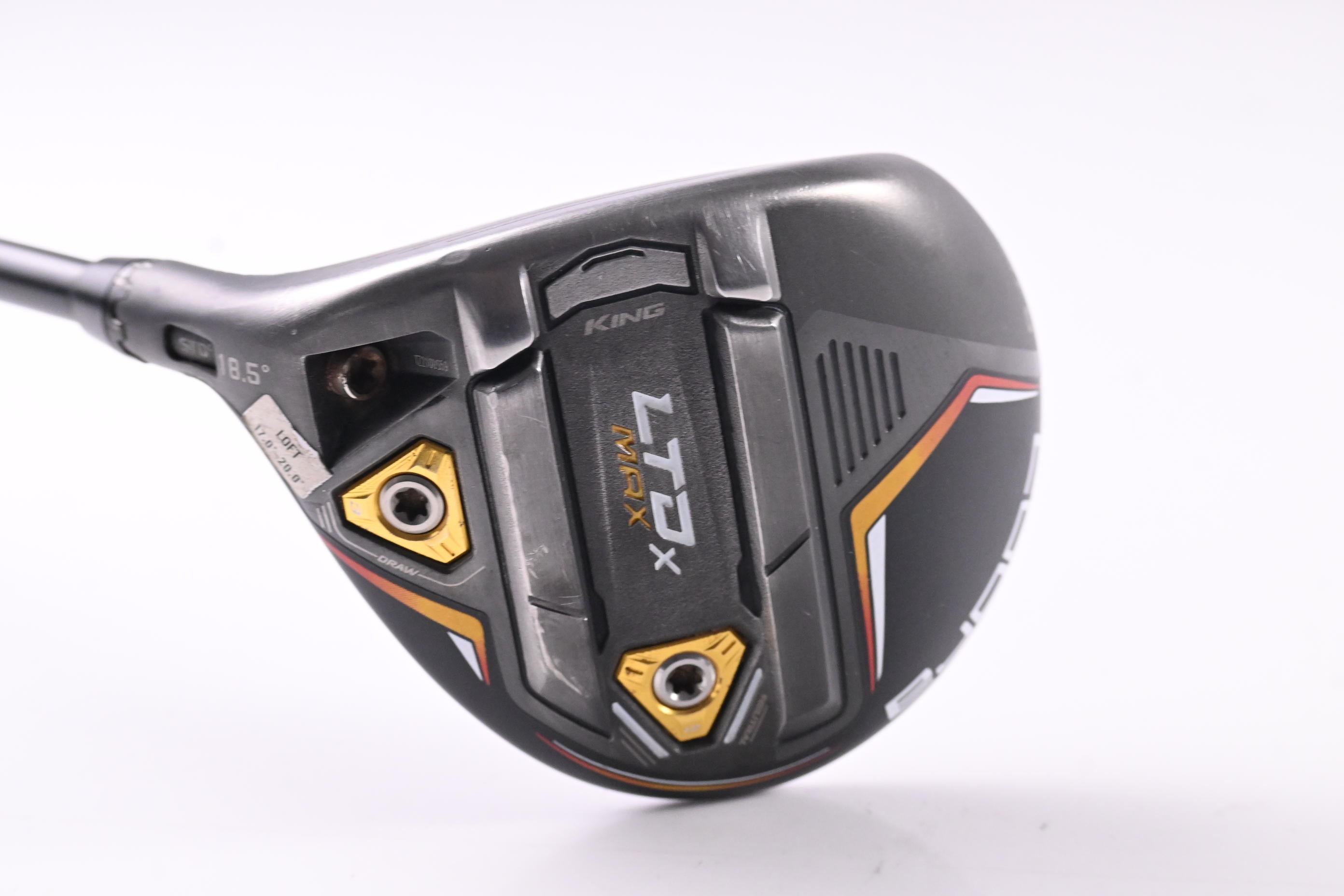 Left Hand Cobra LTDx #5 Wood / 18.5 Degree / Regular Flex UST Mamiya Helium 5