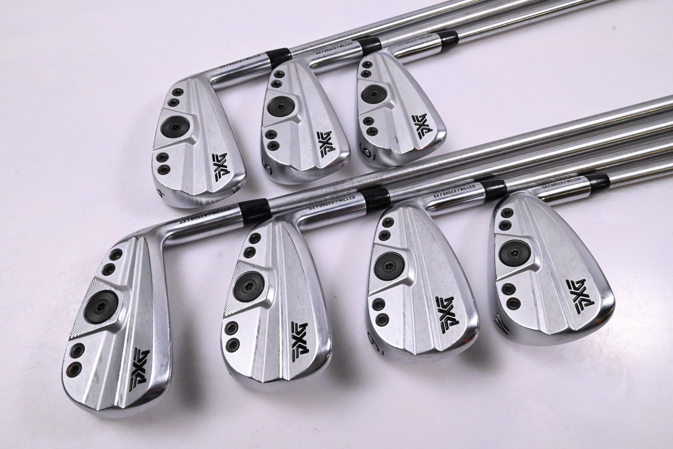 PXG 0311 T Gen4 Irons / 4-PW / Stiff Flex KBS Tour C-Taper 120 Shafts