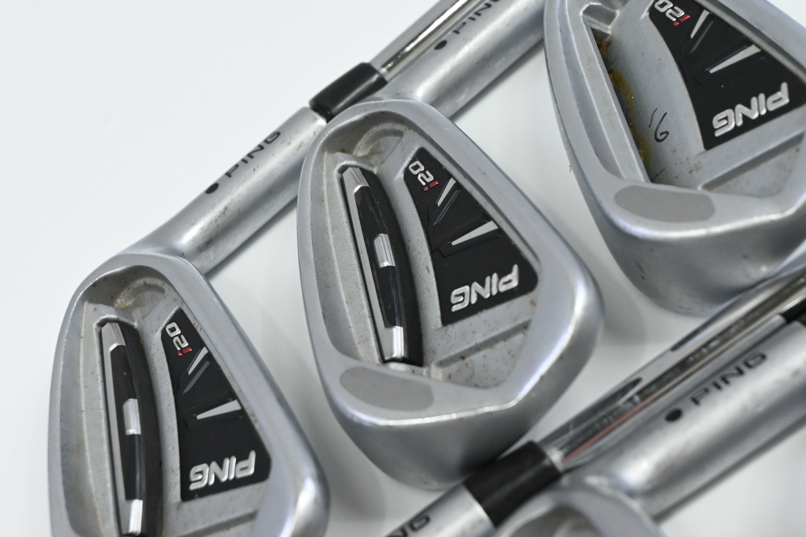 Ping i20 Irons / 5-PW / Black Dot / Regular Flex Ping CFS