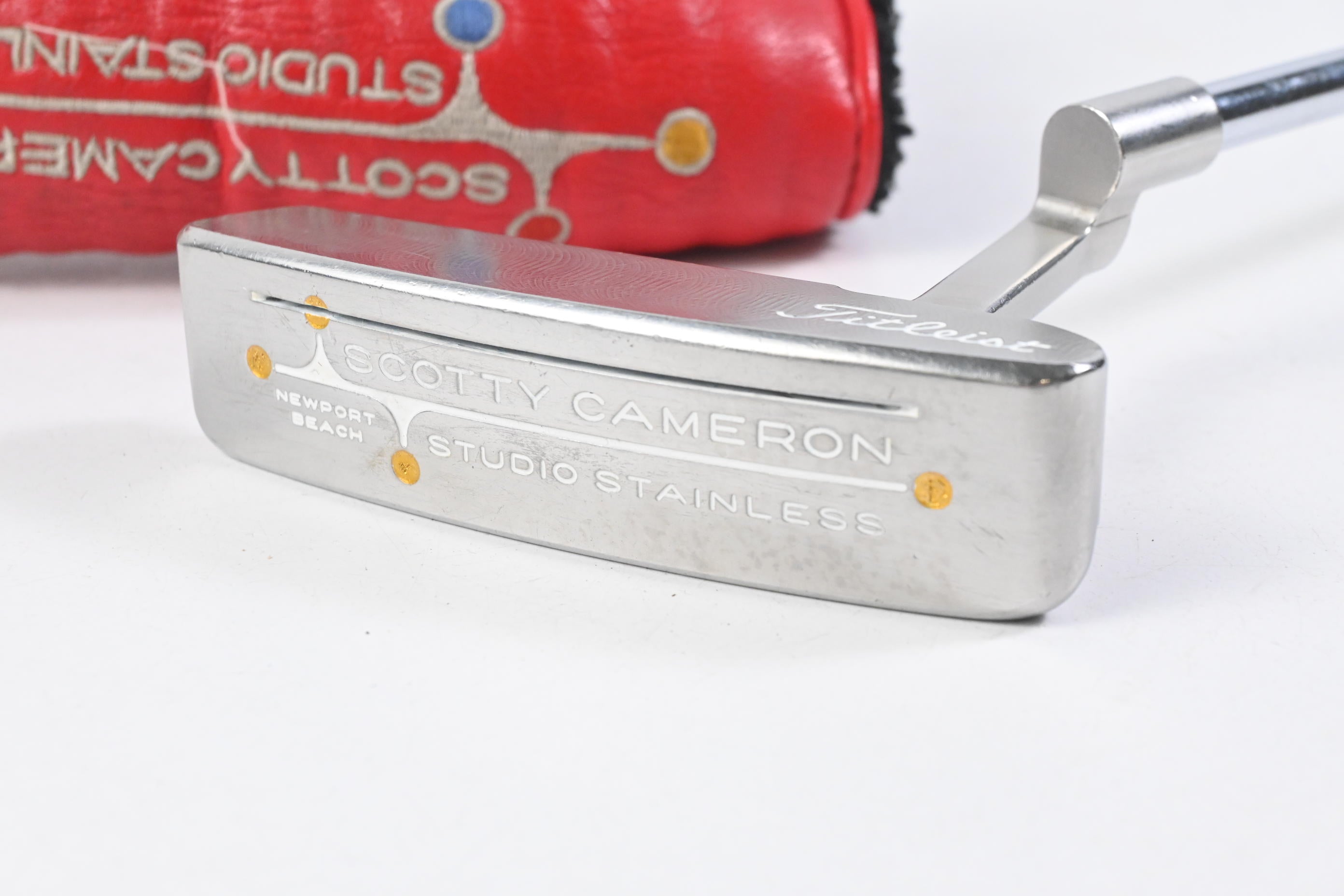 Scotty Cameron Studio Stainless Newport Beach Putter / 34 Inch