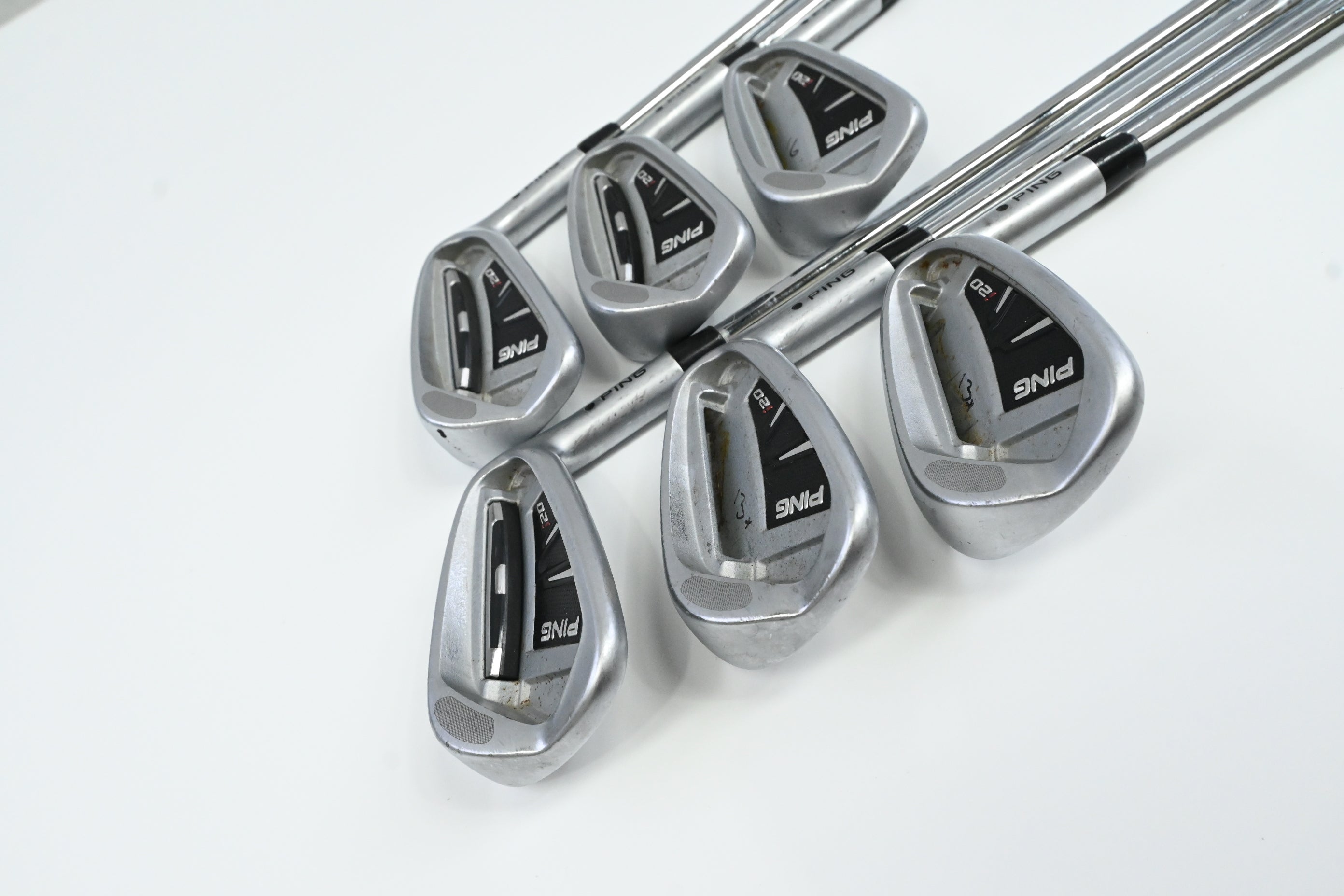 Ping i20 Irons / 5-PW / Black Dot / Regular Flex Ping CFS