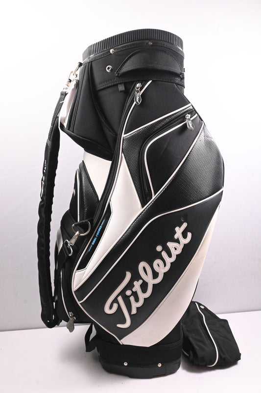 Titleist Cart Bag / 14-Way Divider / Black, White