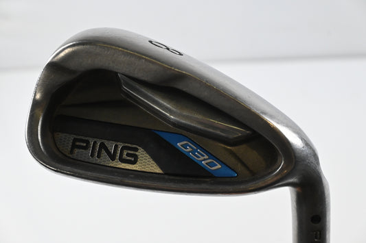Ping G30 #8 Iron / Black Dot / Regular Flex Ping CFS Distance Shaft