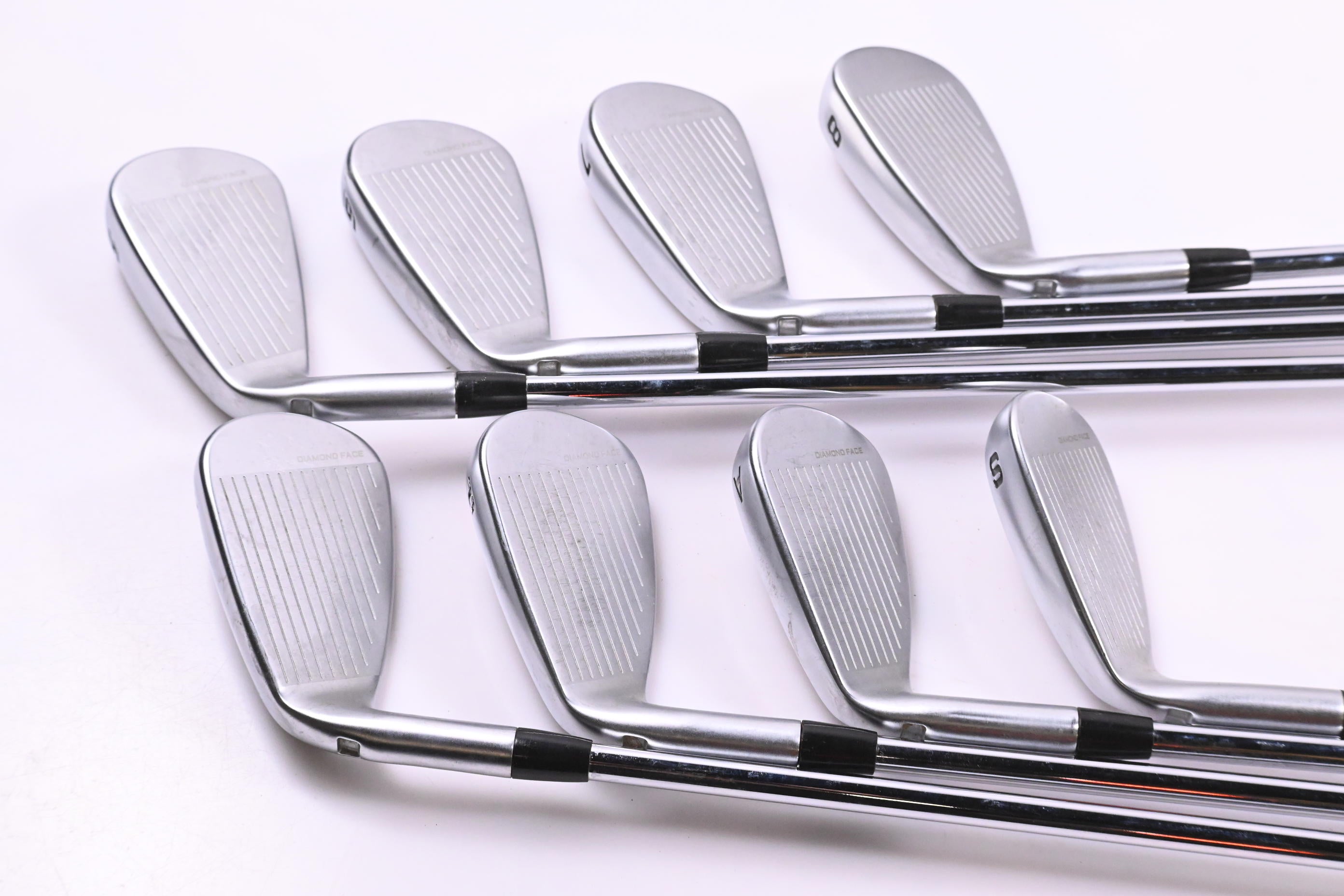 Tour Edge E722 Irons / 5-PW+GW+SW / Regular Flex XP 85 R300 Shafts