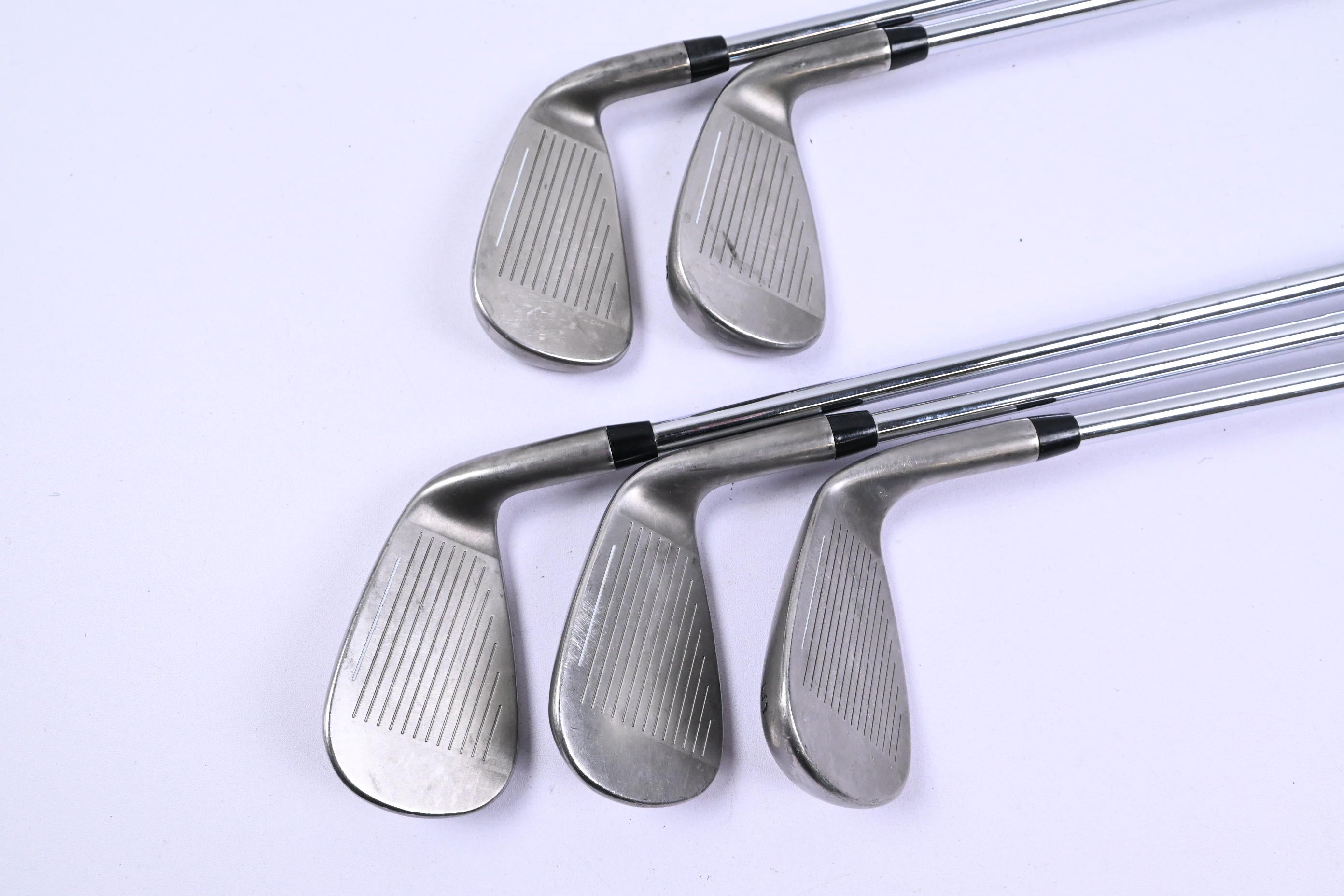 Left Hand Cobra Darkspeed Irons / 7-PW+SW / Regular Flex KBS Tour Lite Shafts