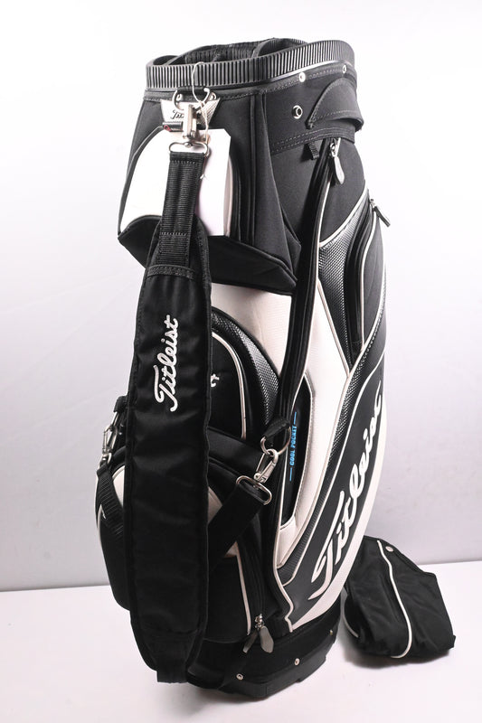 Titleist Cart Bag / 14-Way Divider / Black, White