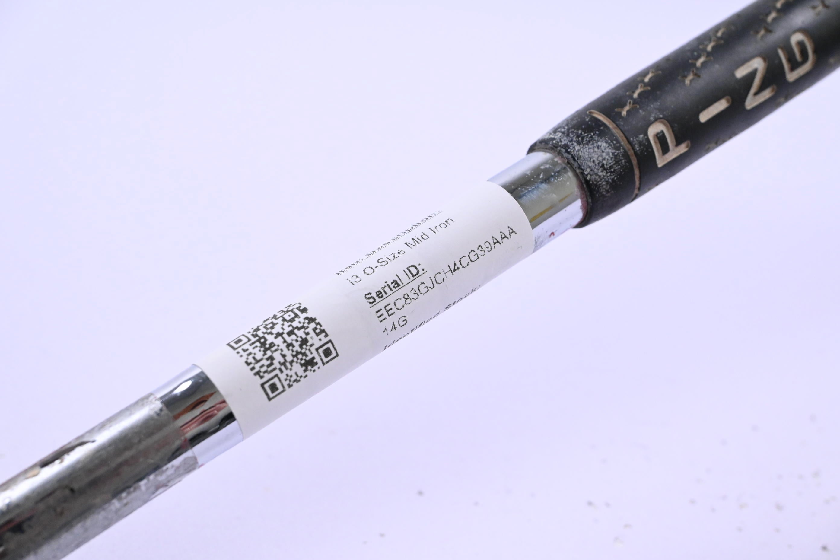 Left Hand Ping i3 O-Size #6 Iron / White Dot / Stiff Flex Steel Shaft