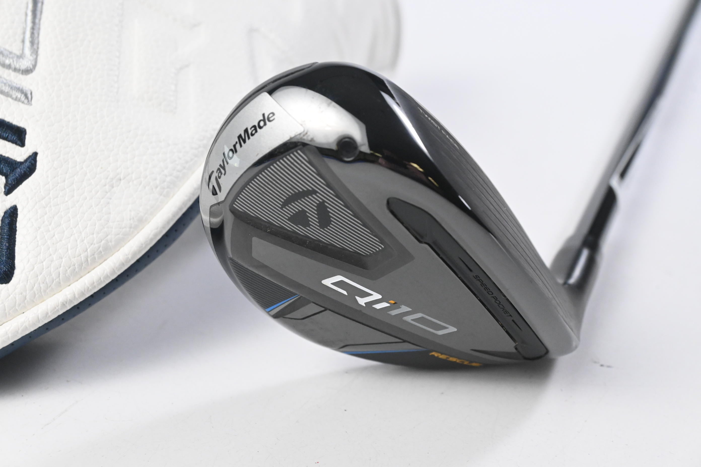 Taylormade Qi10 #3 Hybrid / 19 Degree / Regular Flex Ventus TR Blue 6 Shaft
