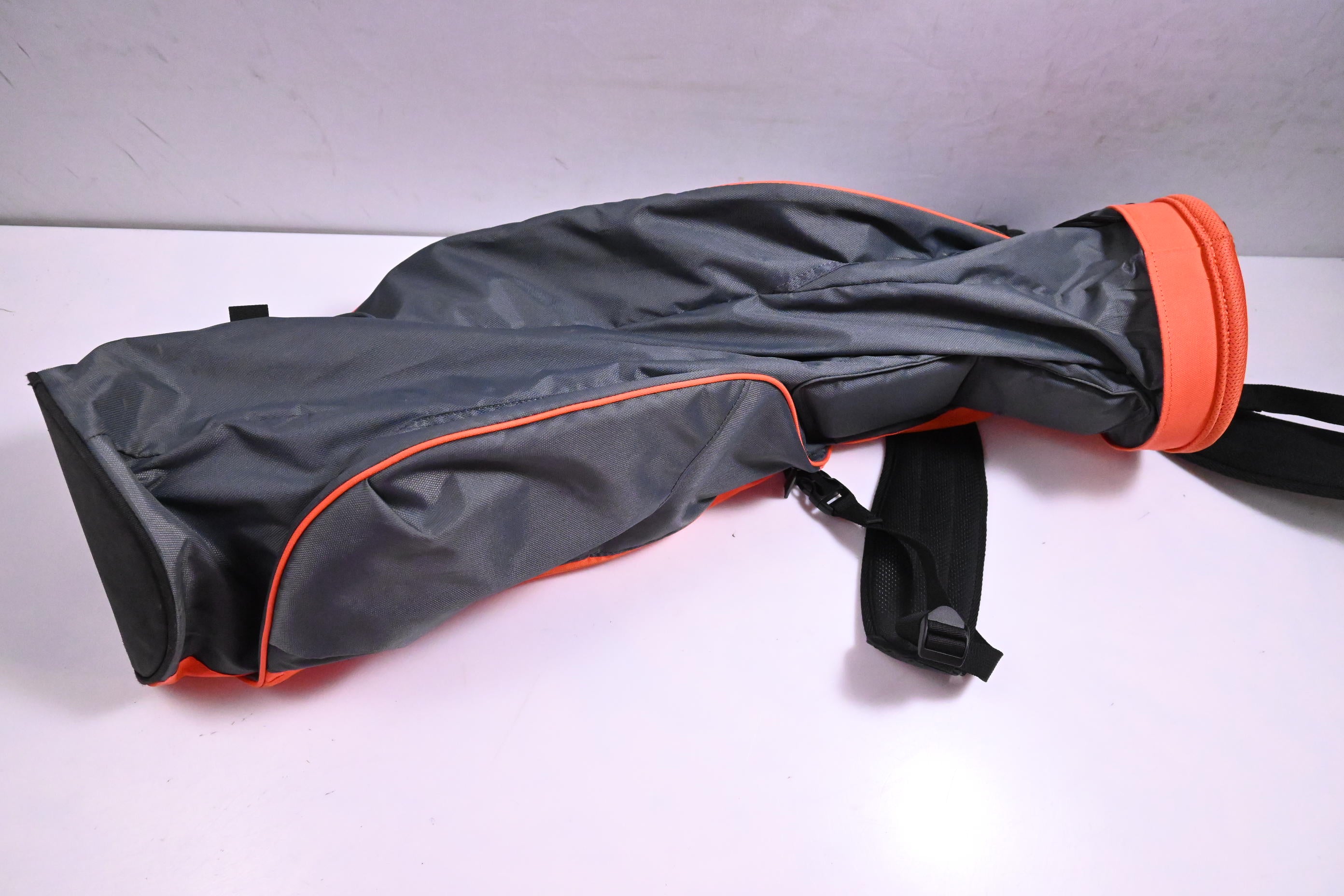 Titleist Carry Pencil Bag / 2-Way Divider / Grey, Orange