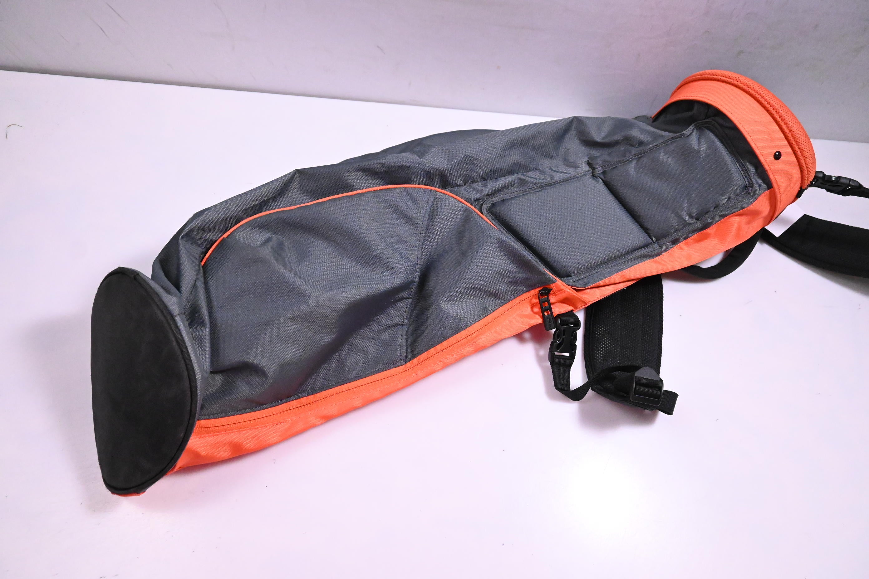 Titleist Carry Pencil Bag / 2-Way Divider / Grey, Orange