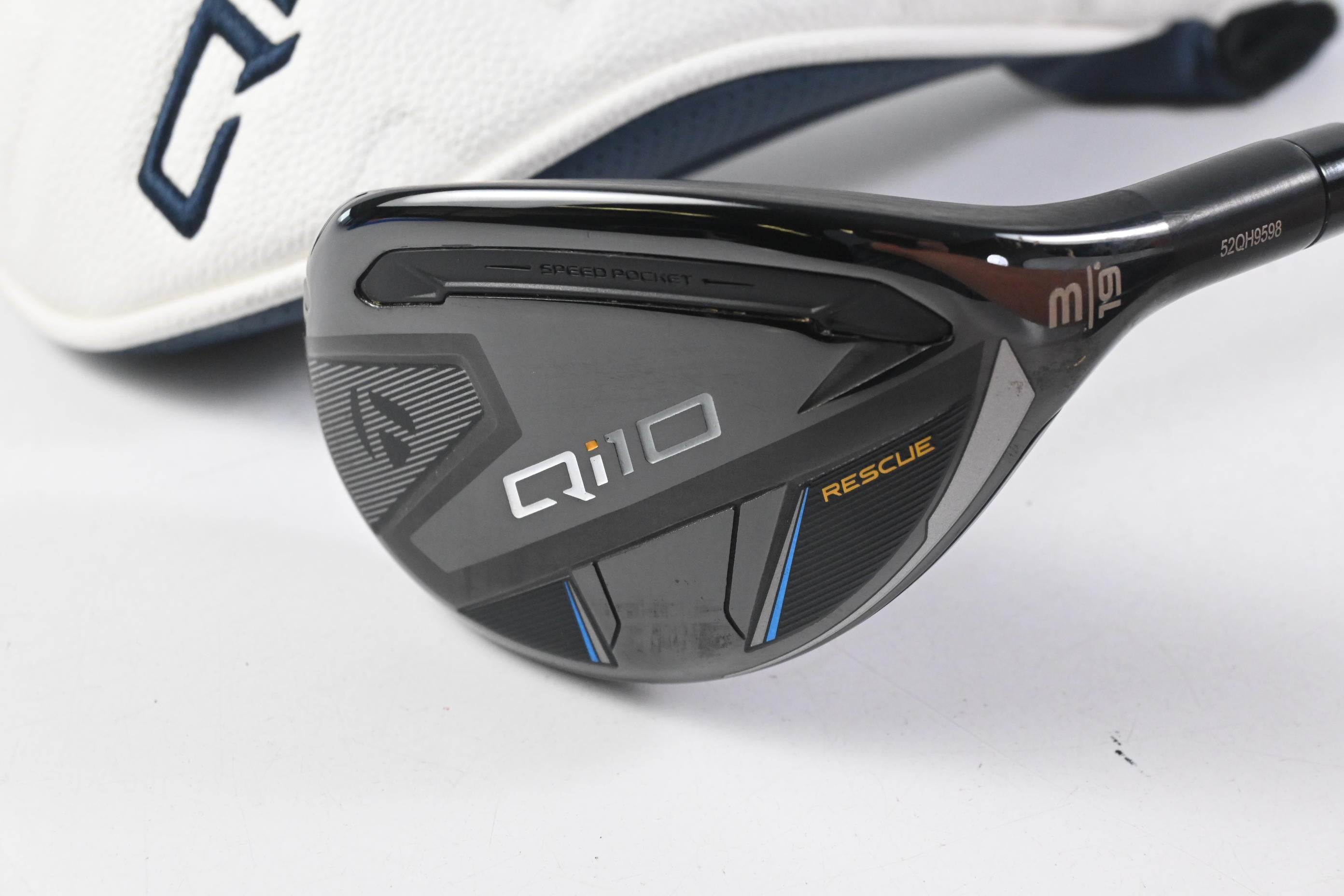 Taylormade Qi10 #3 Hybrid / 19 Degree / Regular Flex Ventus TR Blue 6 Shaft