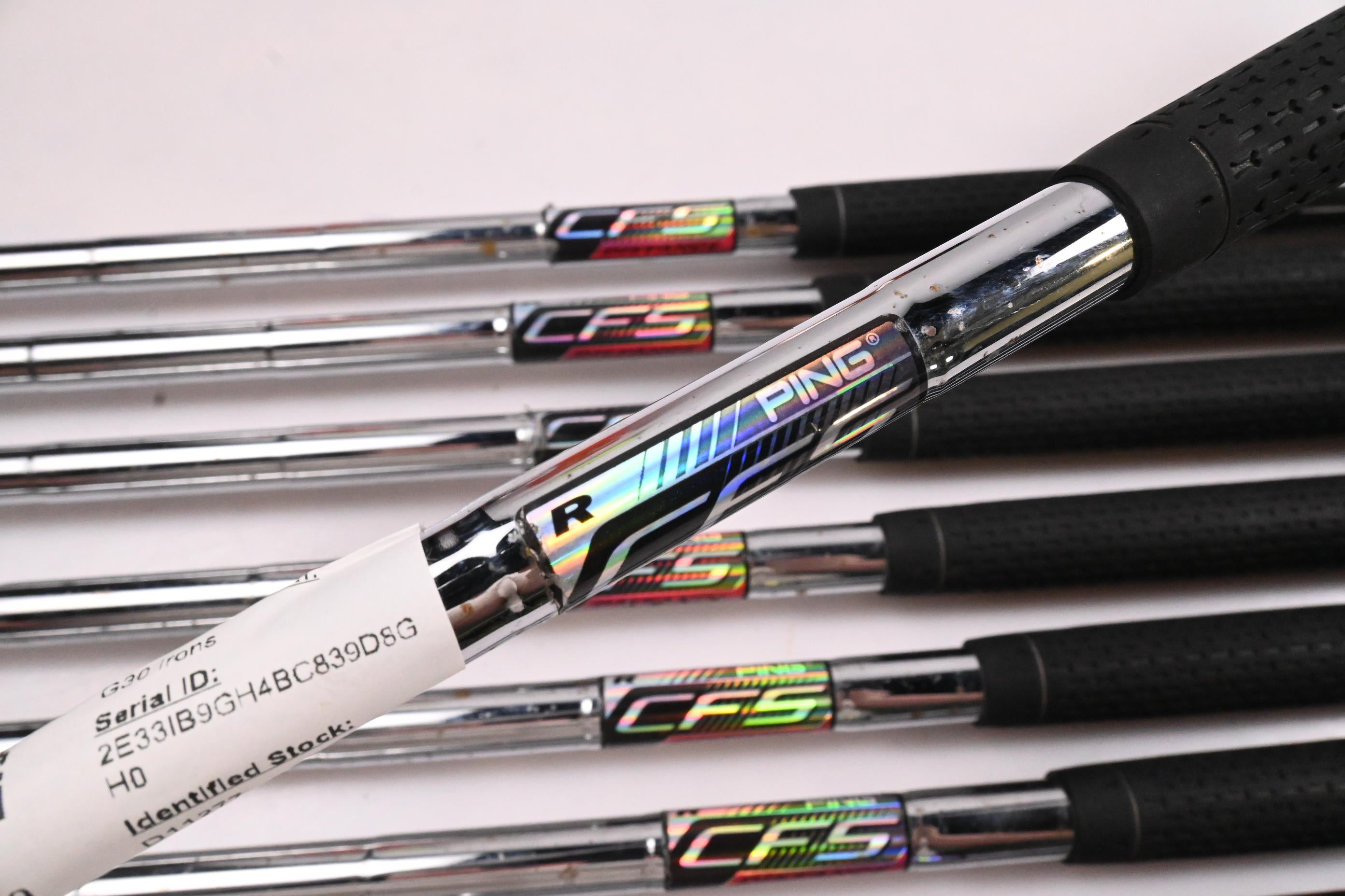 Ping G30 Irons / 6-PW+GW+SW+LW / Blue Dot / Regular Flex Ping CFS Distance