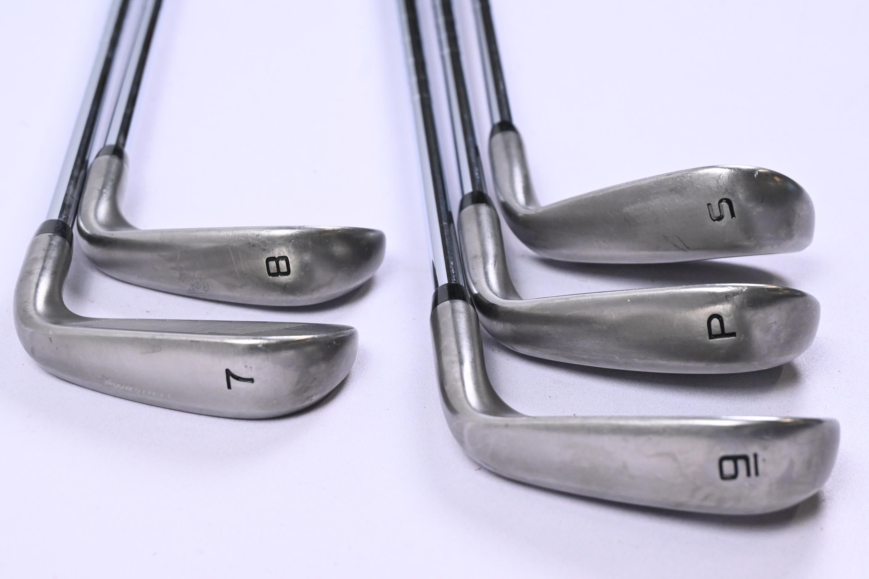 Left Hand Cobra Darkspeed Irons / 7-PW+SW / Regular Flex KBS Tour Lite Shafts