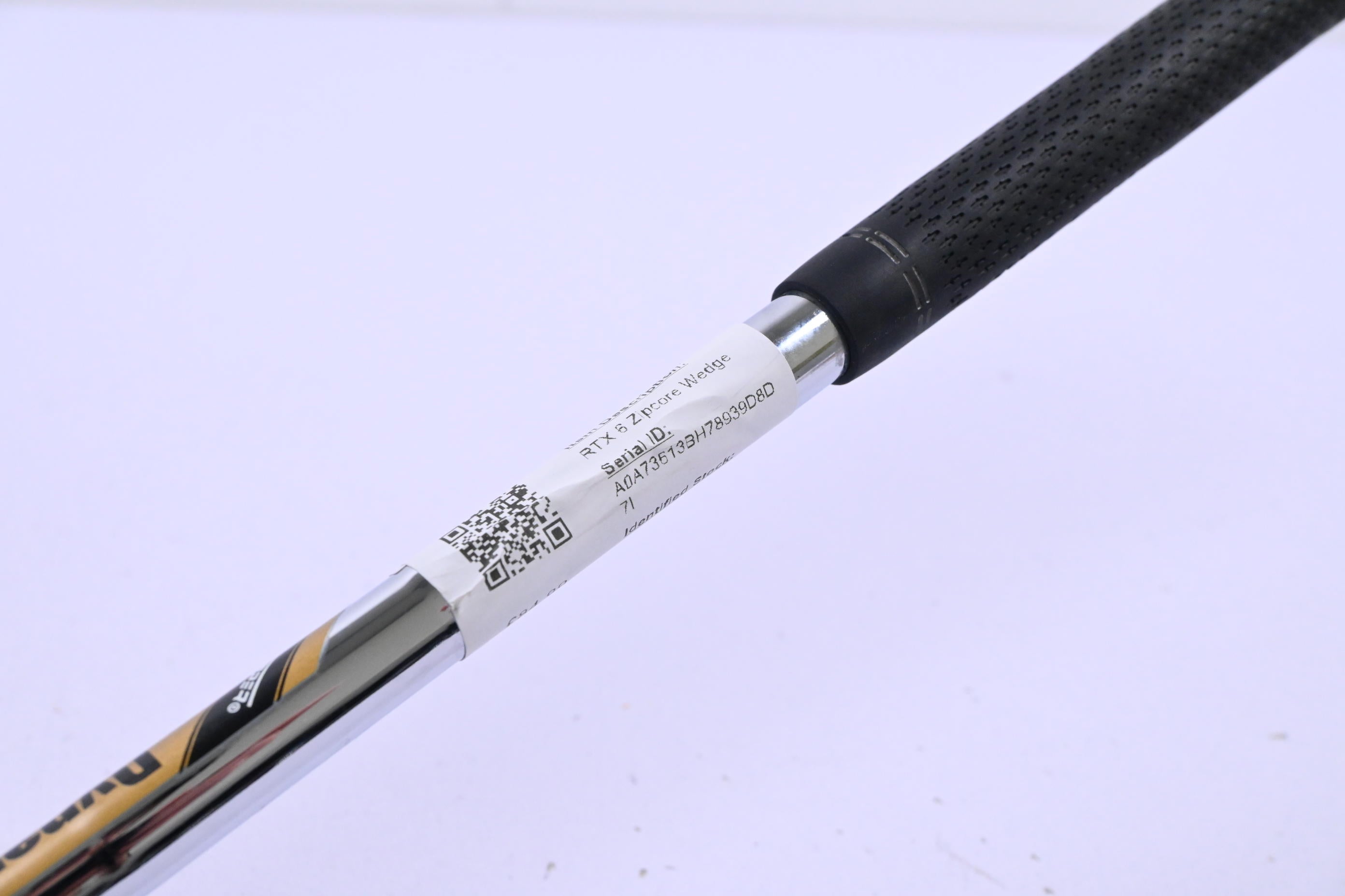 Cleveland RTX 6 Zipcore Gap Wedge / 50 Degree / Wedge Flex Dynamic Gold Spinner