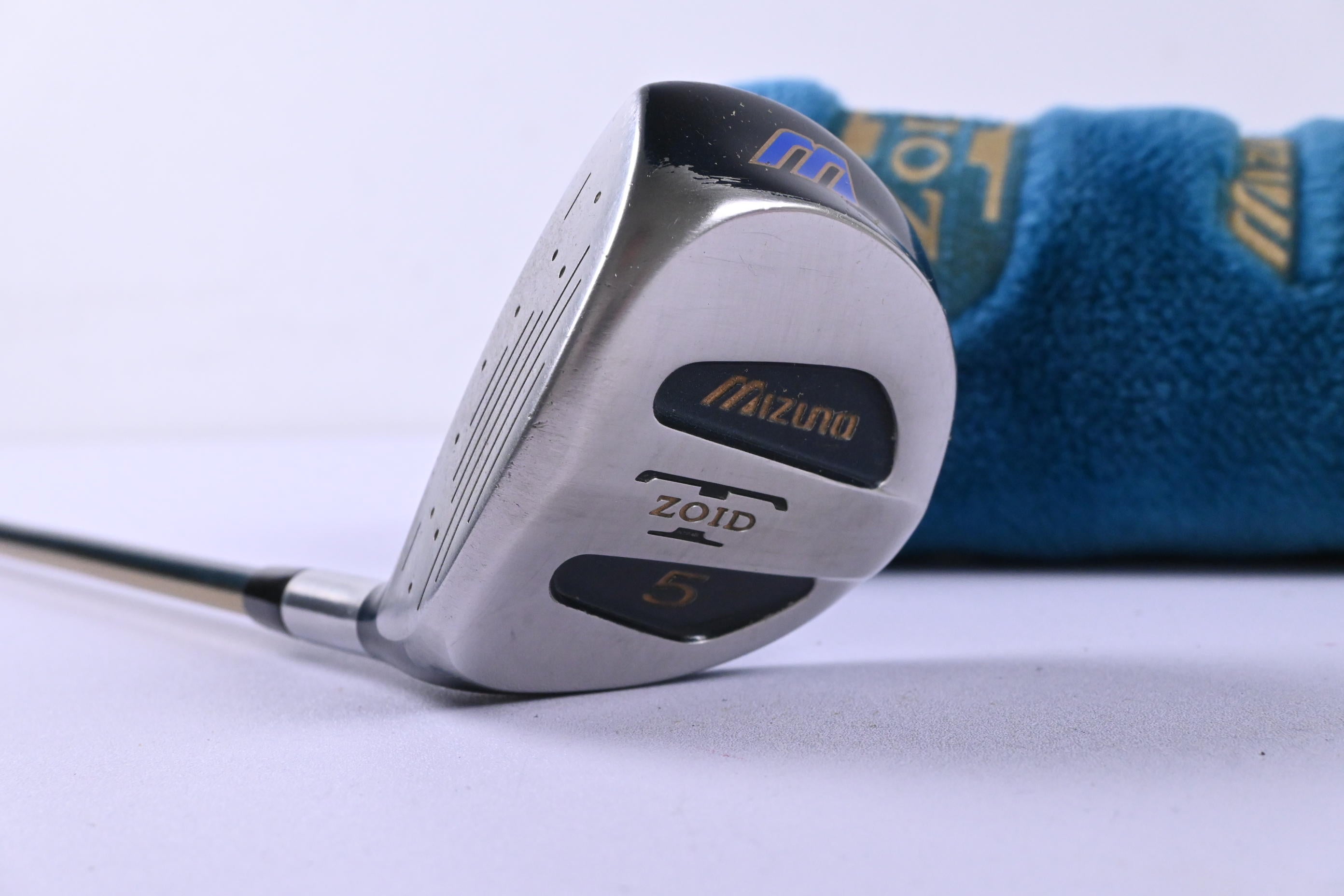 Left Hand Mizuno T-Zoid Forged #5 Wood / 18 Degree / Regular Flex Gold Shaft