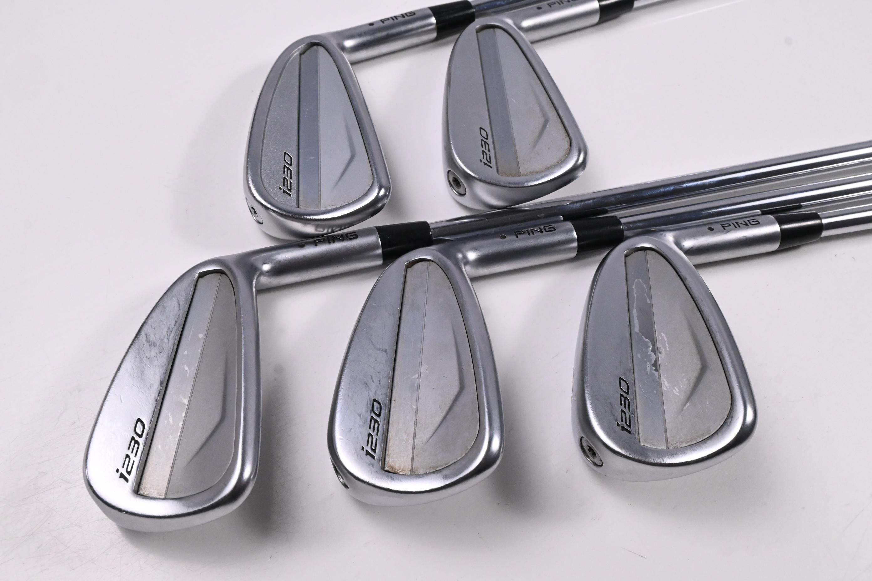 Ping i230 Irons / 5-9I / Black Dot / Stiff Flex NS Pro Modus 3 Tour 105 Shafts