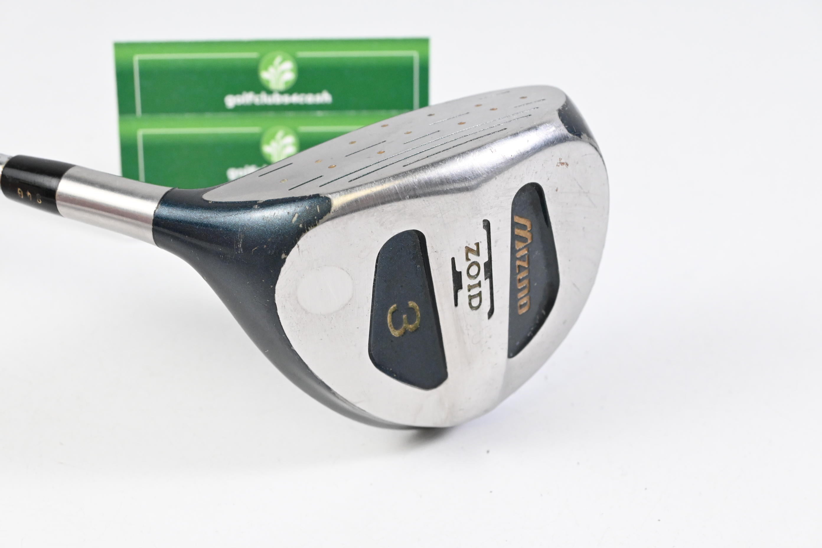 Left Hand Mizuno T-Zoid Forged #3 Wood / 15 Degree / Stiff Flex Dynalite Gold