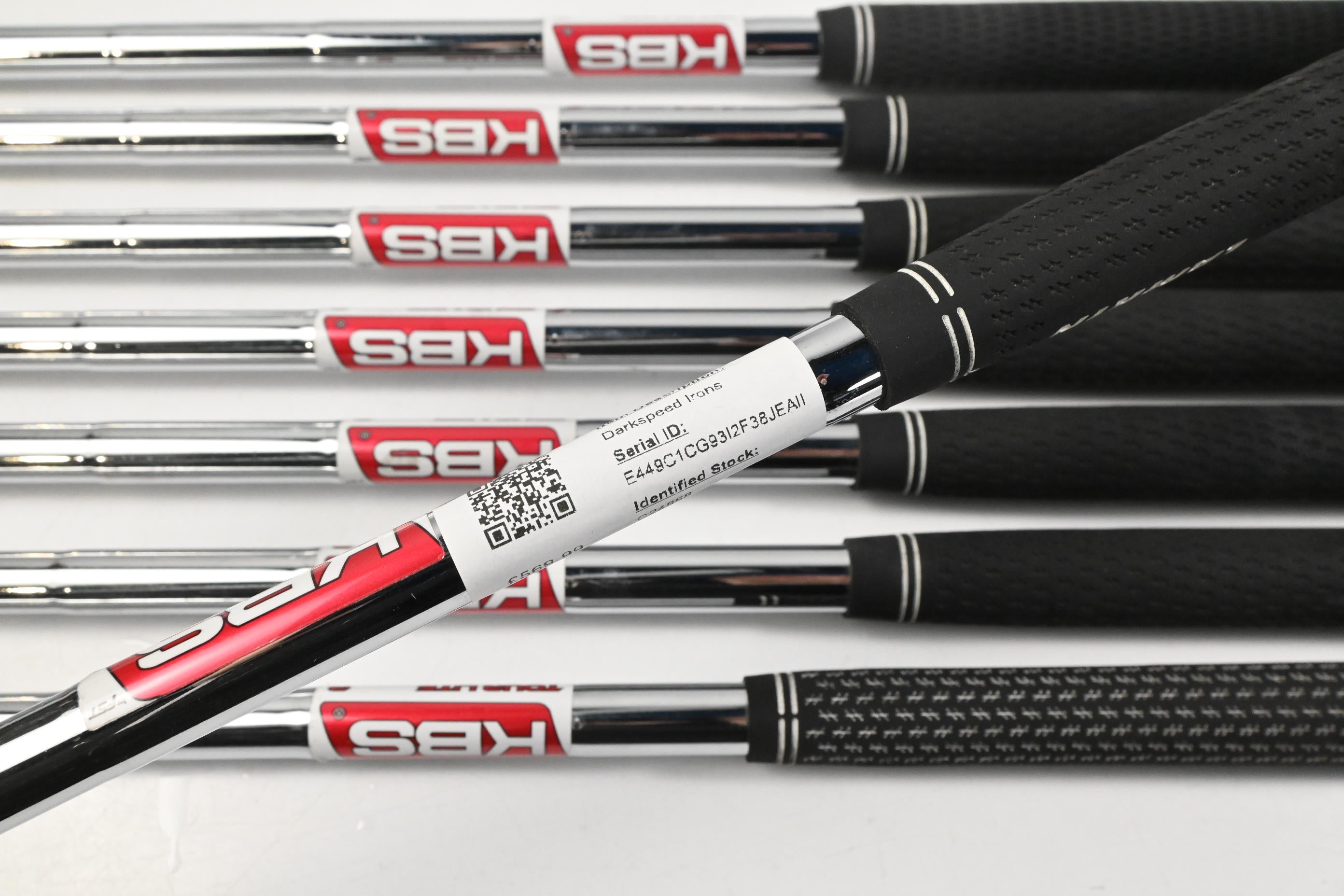 Cobra Darkspeed Irons / 4-PW+GW / Regular Flex KBS Tour Lite Shafts