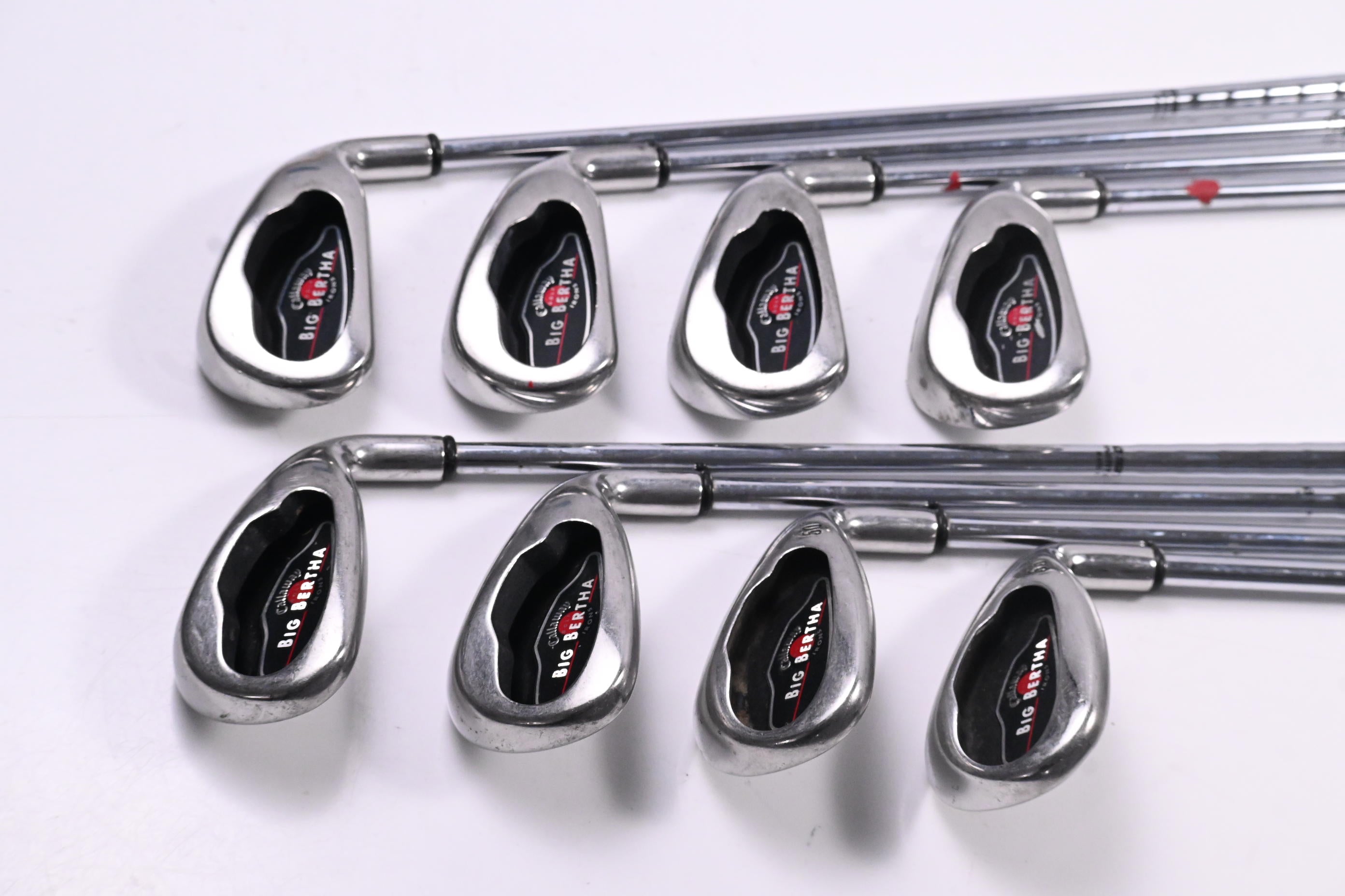 Callaway Big Bertha 2004 Irons / 4-PW+SW / UniFlex Callaway Shafts
