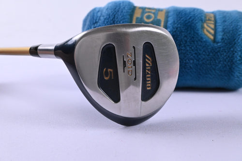 Left Hand Mizuno T-Zoid Forged #5 Wood / 18 Degree / Regular Flex Gold Shaft