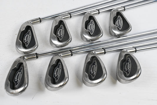 Callaway X-16 Pro Series Irons / 4-PW+SW / Stiff Flex Pro Series X-16 Shafts