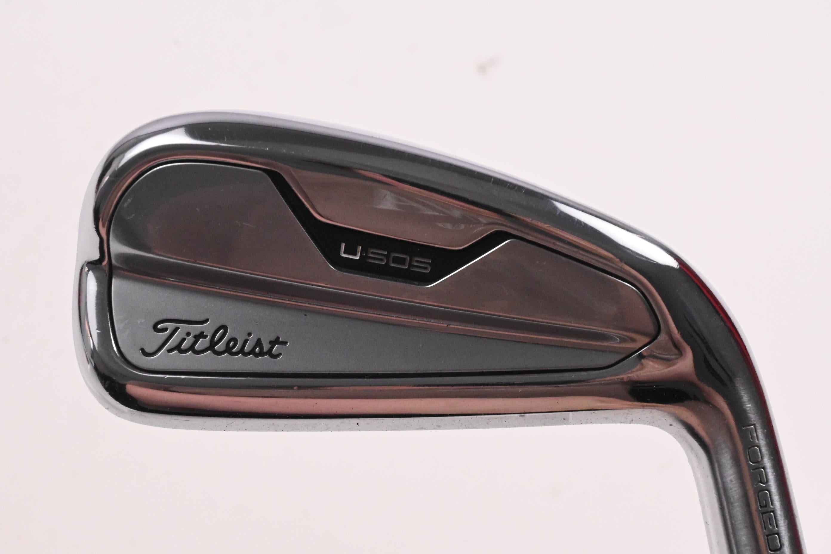 Titleist U505 #2 Iron / 18 Degree / Stiff Flex HZRDUS Smoke Black RDX 80 Shaft