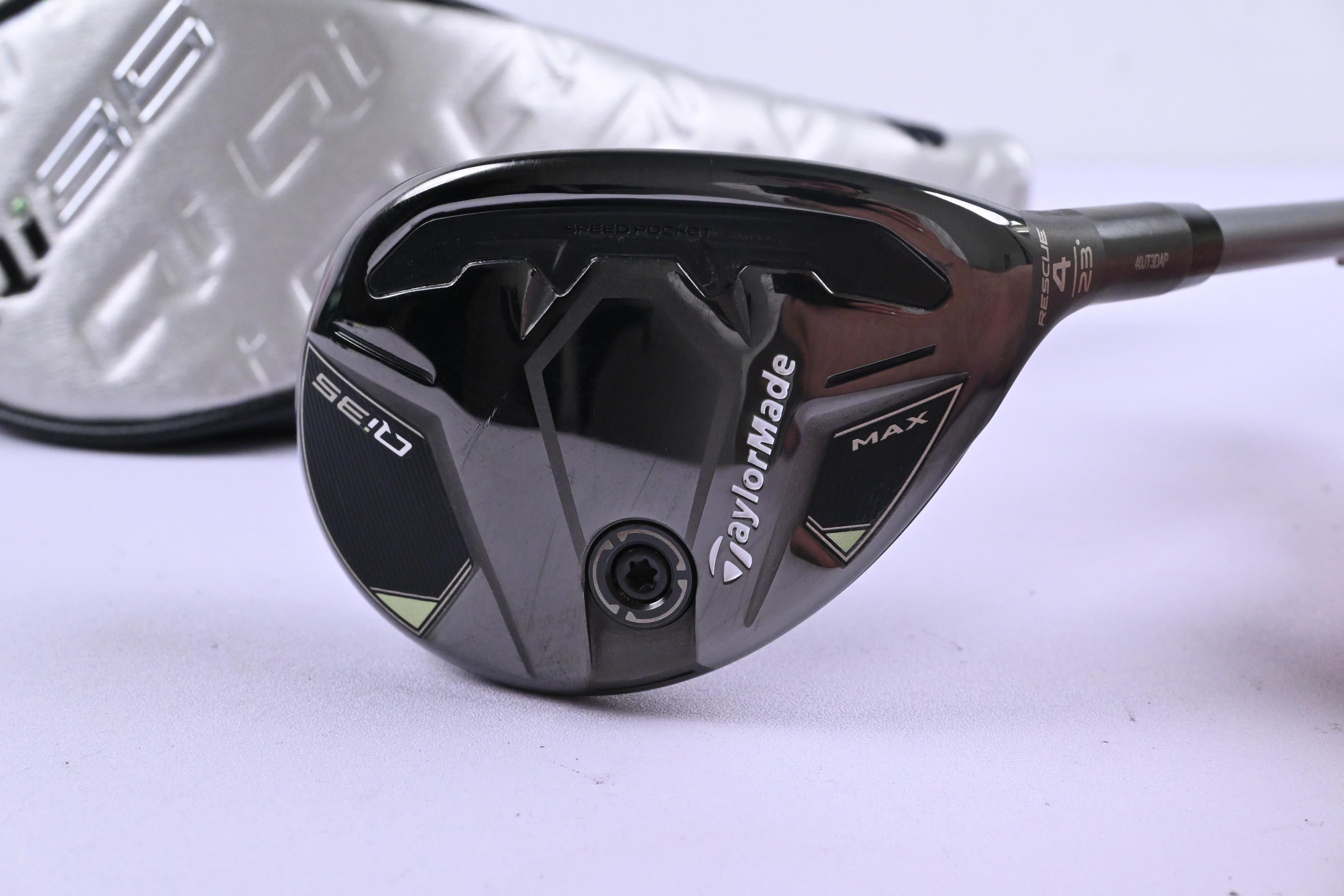 Taylormade Qi35 Max #4 Hybrid / 23 Degree / Regular Flex Fujikura AirSpeeder 50