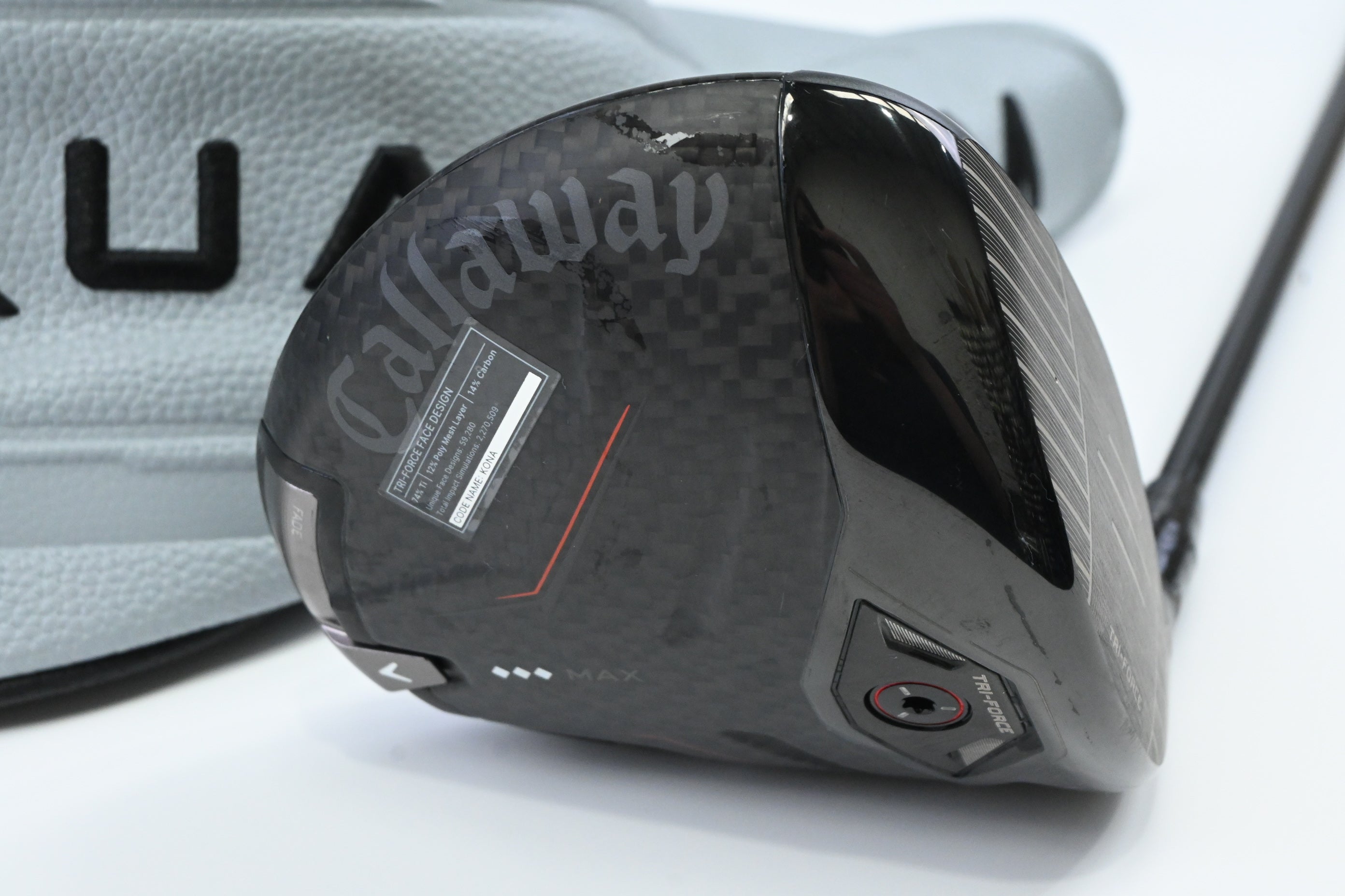 Callaway Quantum Triple Diamond Max Driver / 9 Degree / Stiff Flex Ventus Black