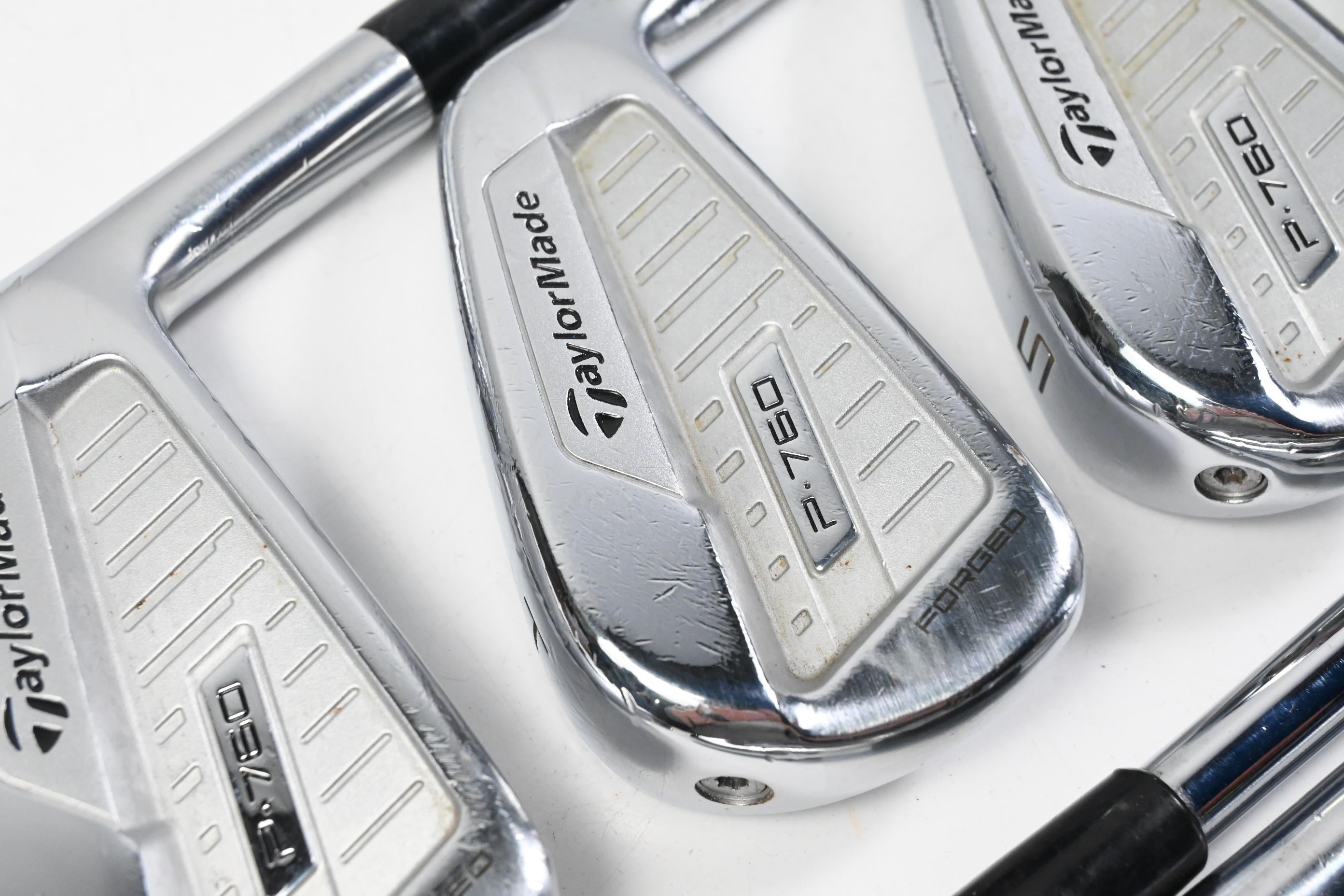 Taylormade P760 Irons / 3-PW / Stiff Flex Dynamic Gold 120 S300 Shafts