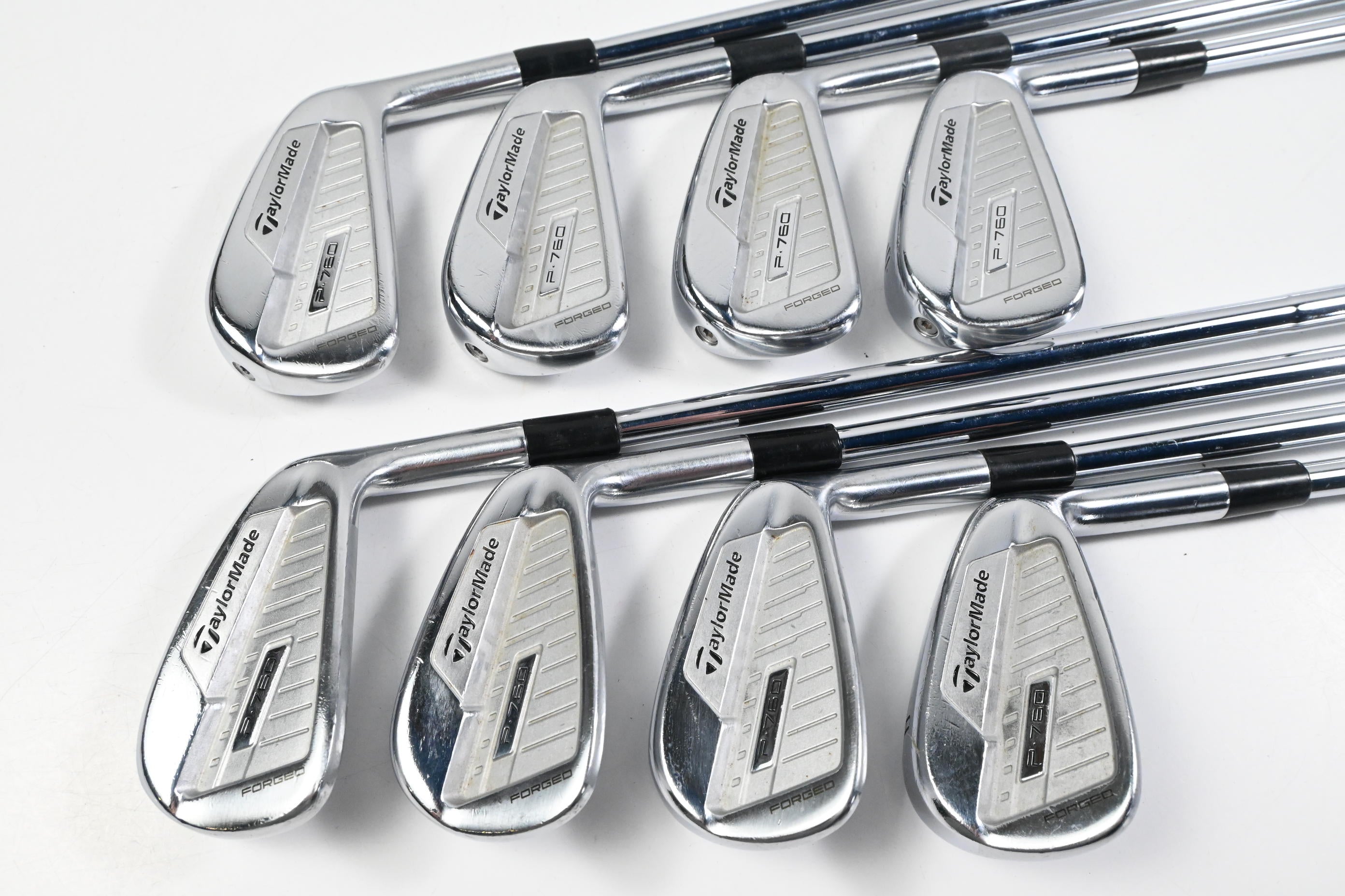 Taylormade P760 Irons / 3-PW / Stiff Flex Dynamic Gold 120 S300 Shafts