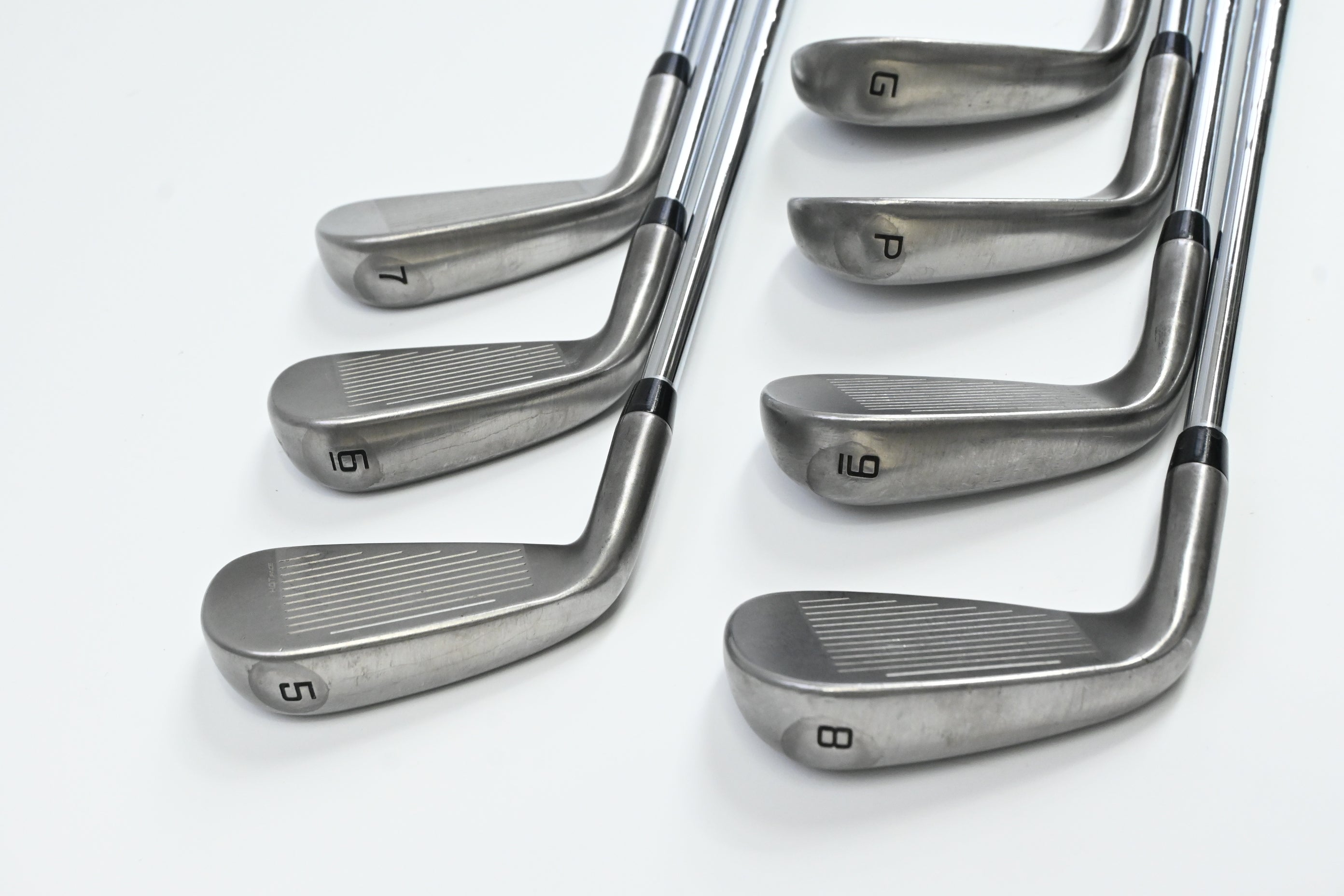 Cobra Darkspeed Irons / 5-PW+GW / Stiff Flex KBS $-Taper Lite Shafts