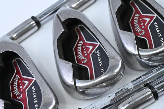Callaway Big Bertha 2006 Irons / 4-PW+SW / Firm Flex Callaway Precision Shafts