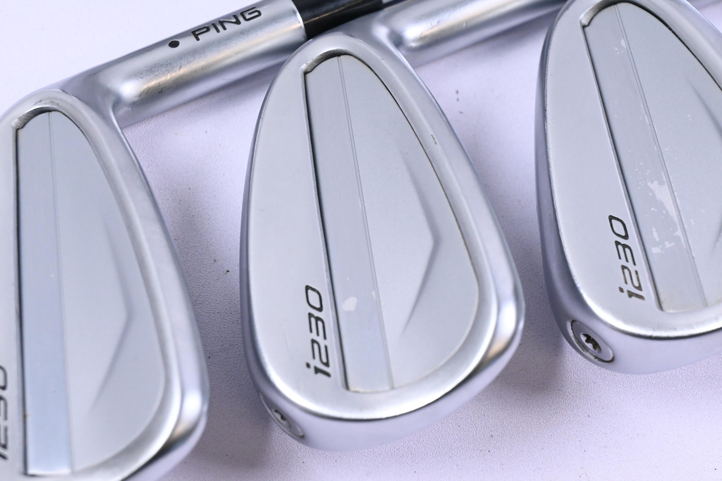 Ping i230 Irons / 5-PW+GW / Black Dot / Stiff Flex N.S.Pro 850 GH Shafts