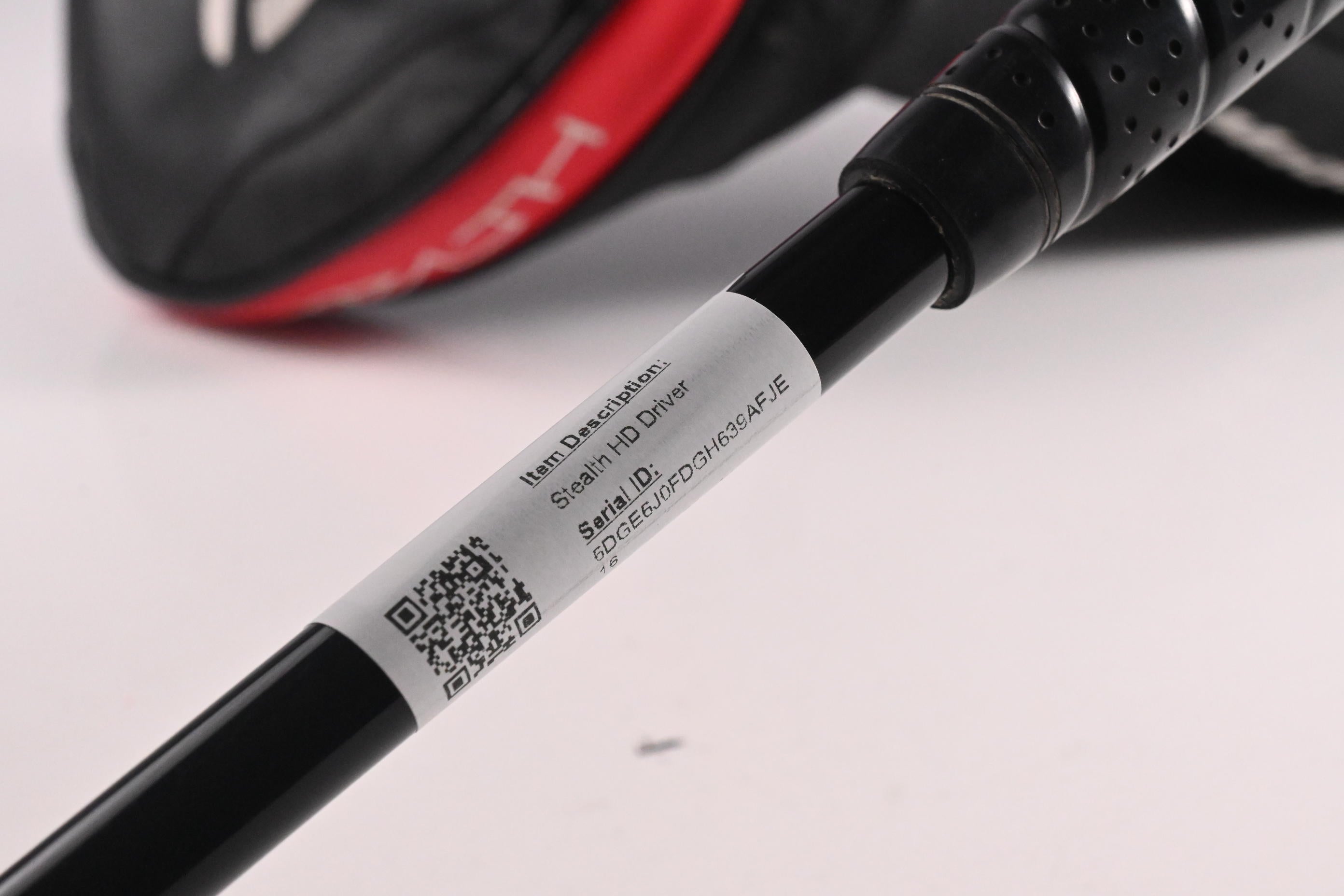 Taylormade Stealth HD Driver / 10.5 Degree / Regular Flex Ventus Red 5 Shaft