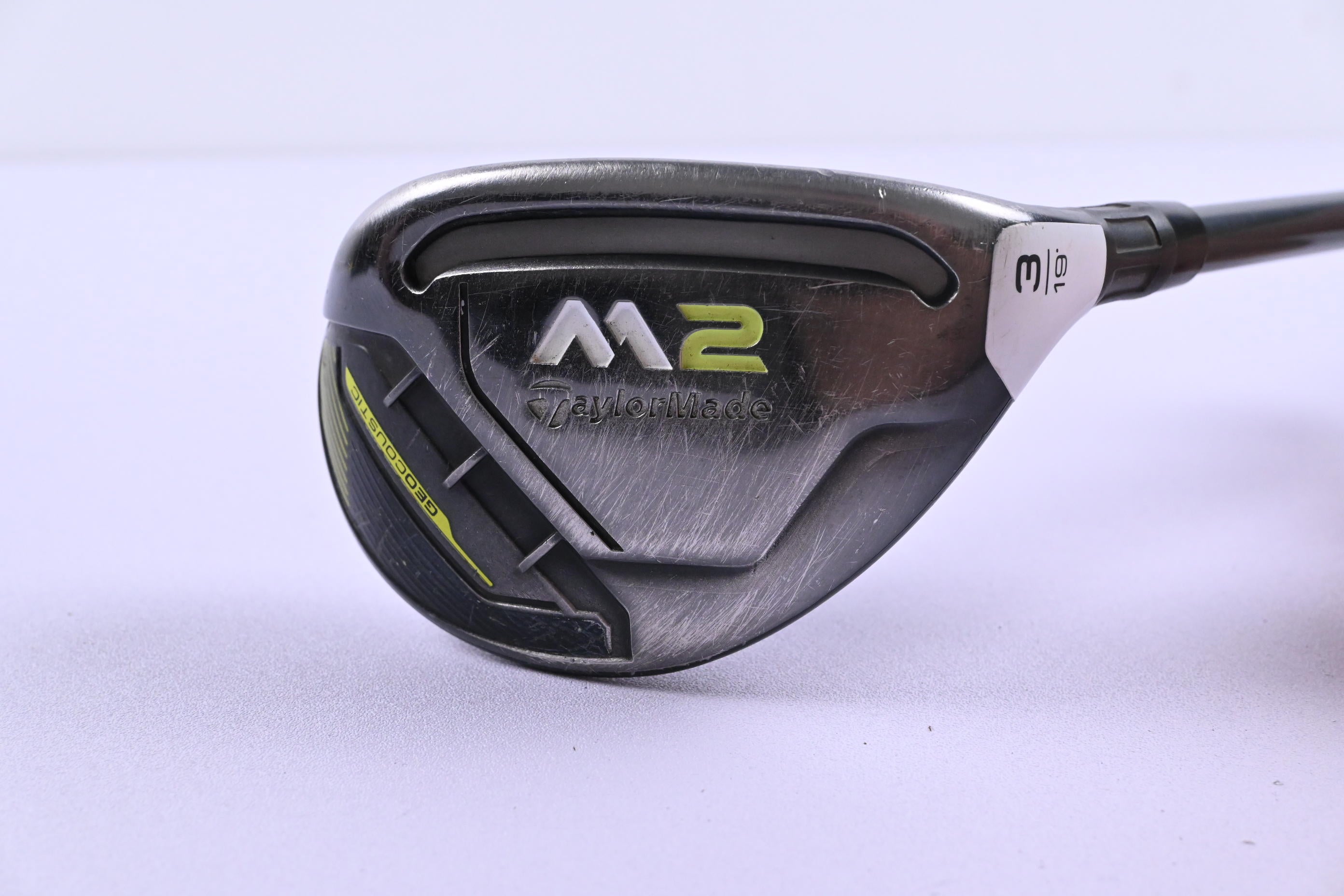 Taylormade M2 2017 #3 Hybrid / 19 Degree / Stiff Flex M2 REAX 75 Shaft