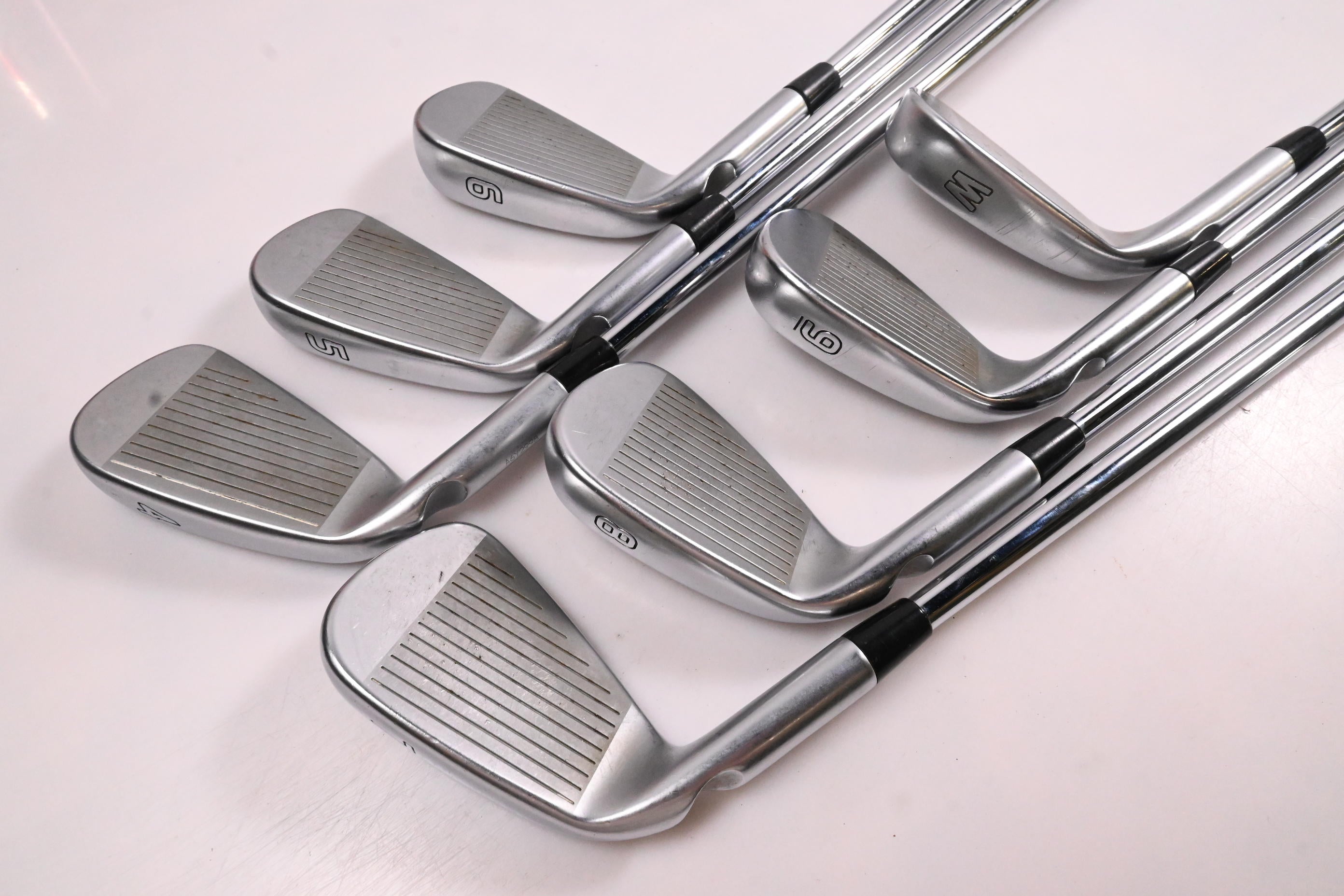 Ping i500 Irons / 4-PW / Green Dot / Regular Flex Dynamic Gold 105 S300 Shafts