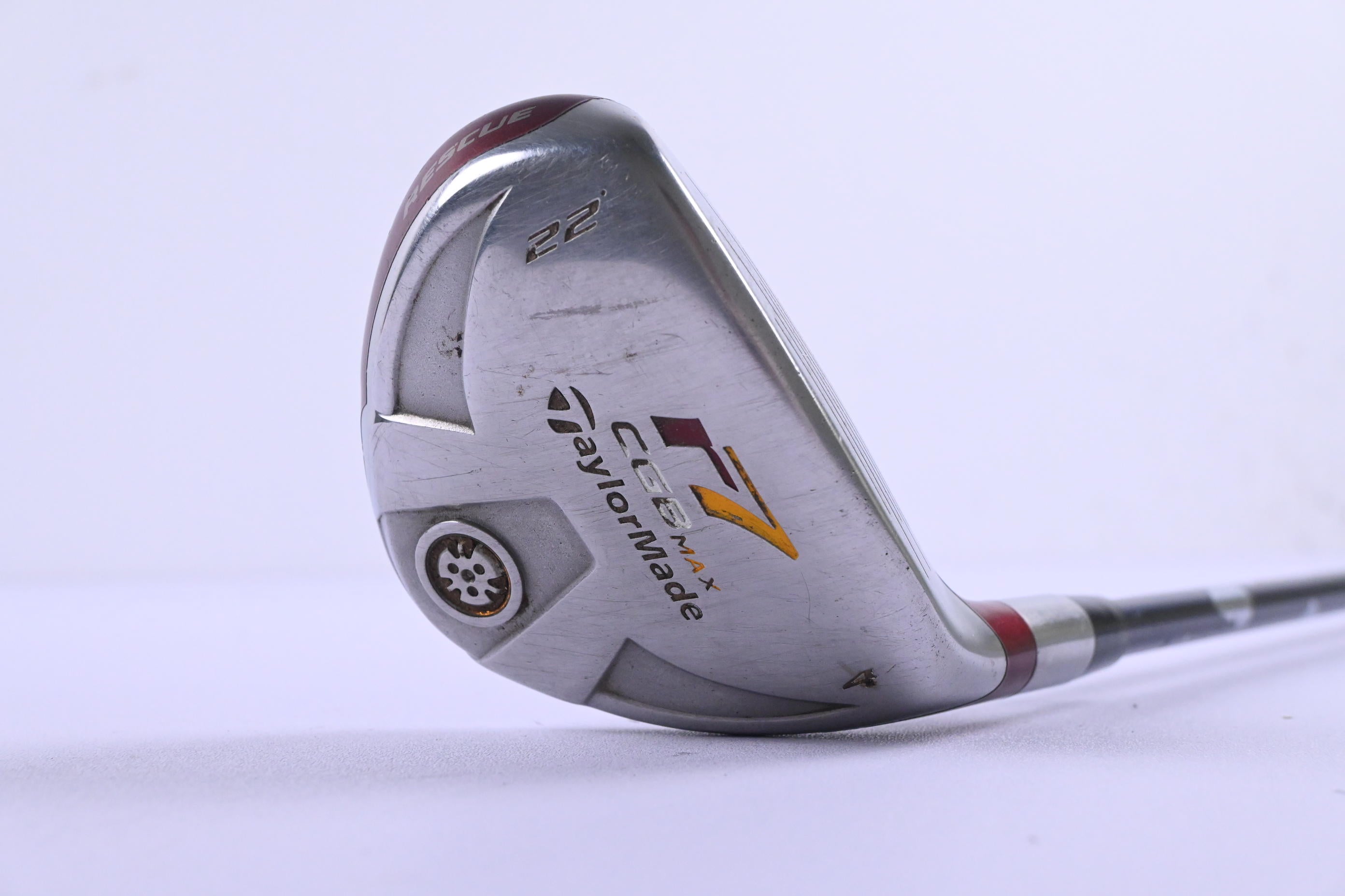 Taylormade R7 CGB Max #4 Hybrid / 22 Degree / Regular Flex Taylormade REAX 90