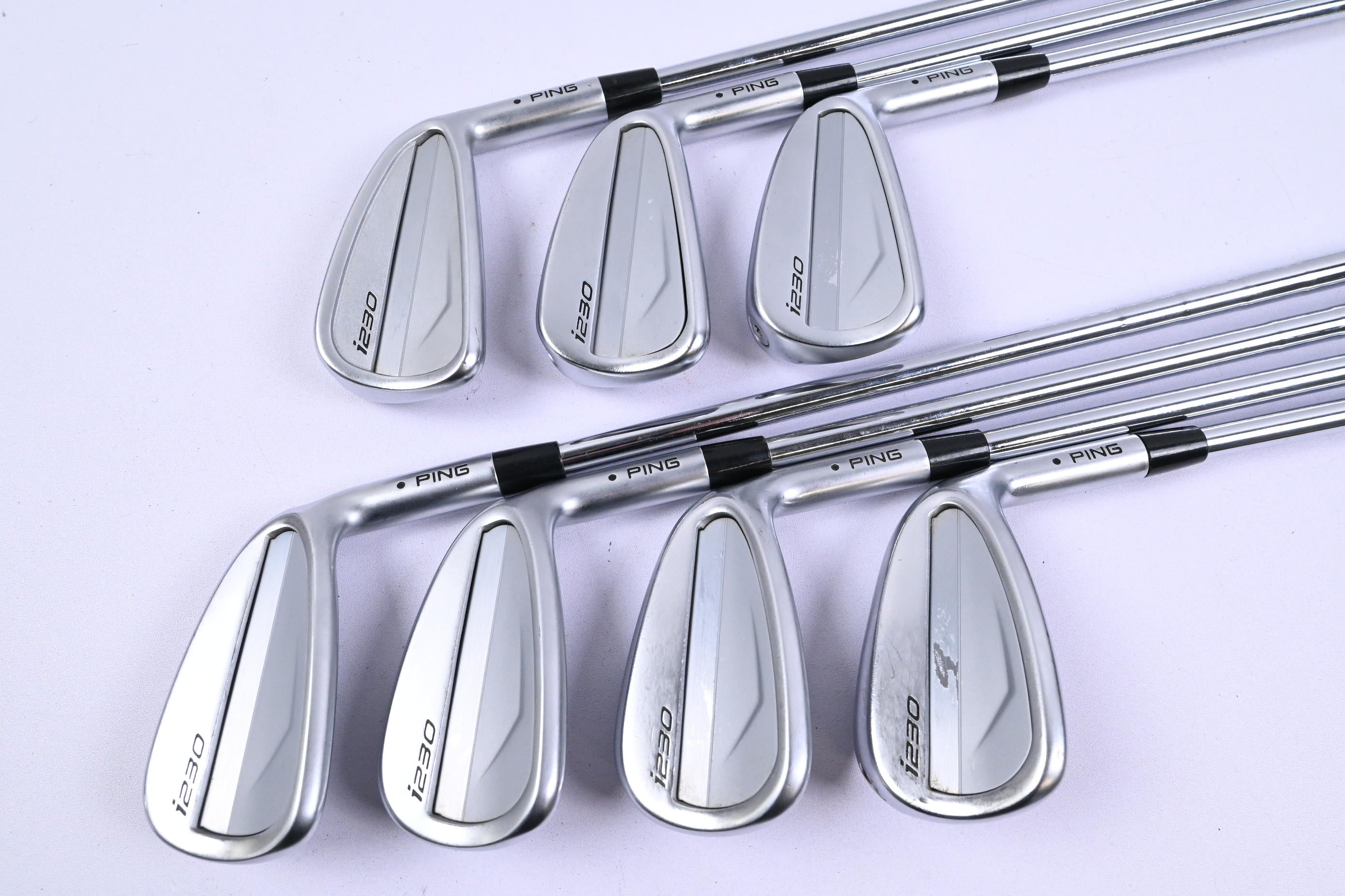 Ping i230 Irons / 5-PW+GW / Black Dot / Stiff Flex N.S.Pro 850 GH Shafts