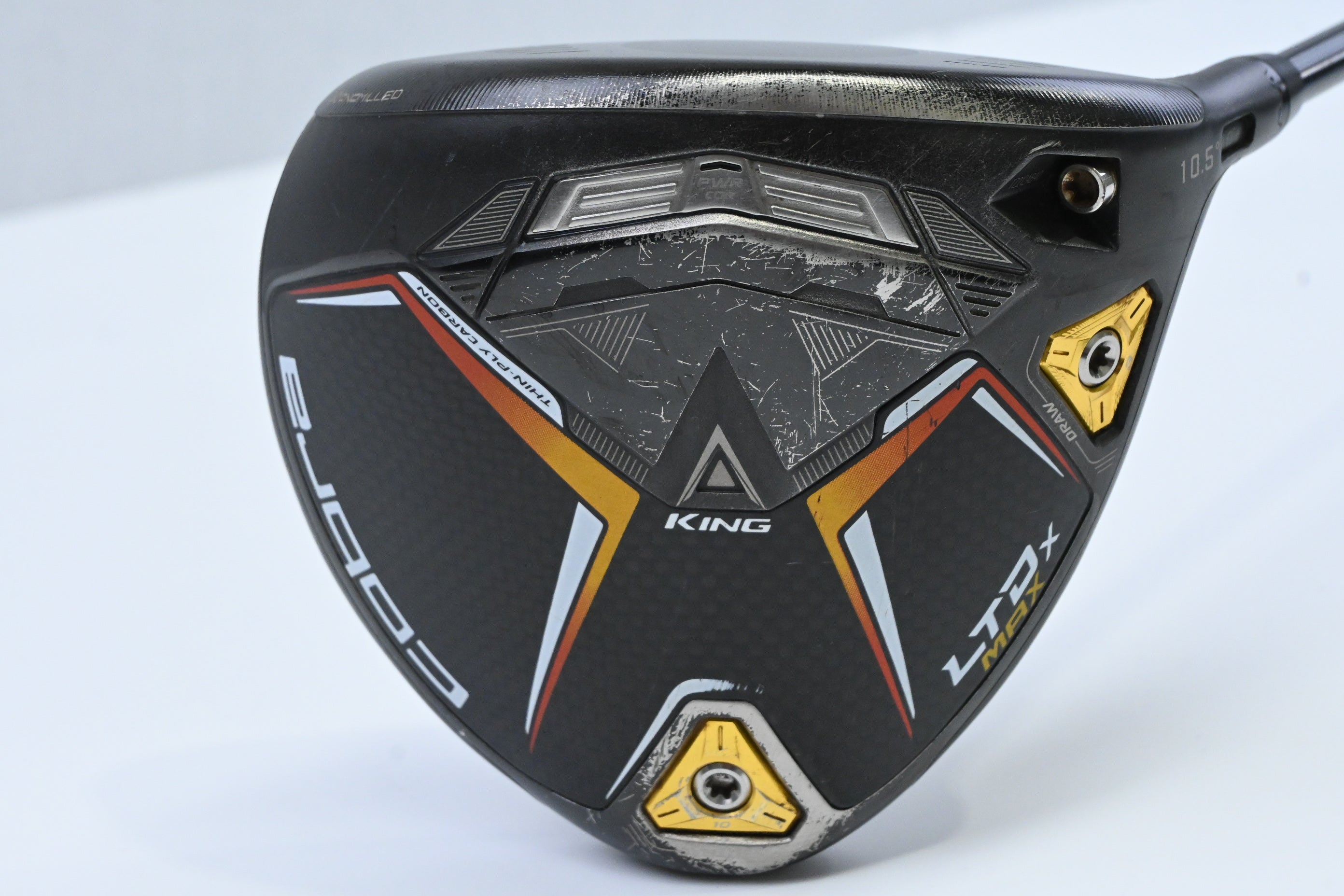 Cobra LTDx Max Driver / 10.5 Degree / Stiff Flex HZRDUS Smoke Blue RDX 60 Shaft