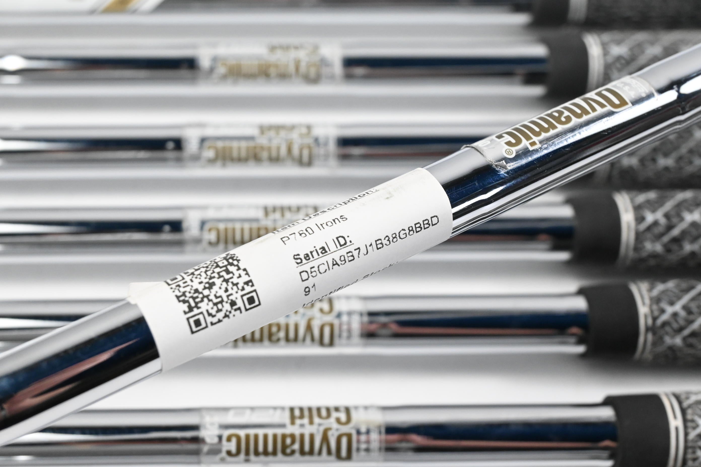 Taylormade P760 Irons / 3-PW / Stiff Flex Dynamic Gold 120 S300 Shafts