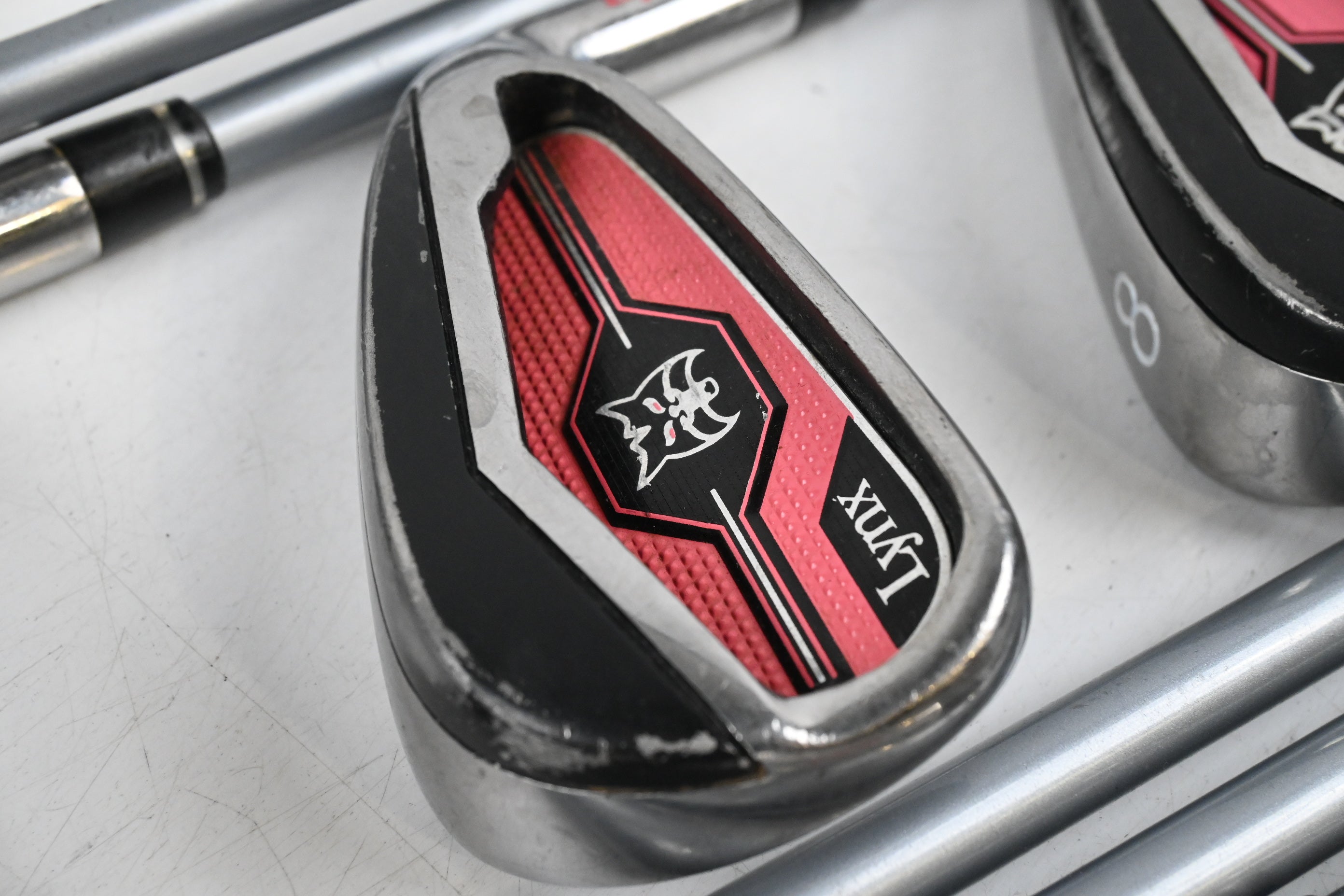 Ladies Lynx Tigress 2018 Irons / 4H+6-PW+GW+LW / Ladies Flex Lynx XLR8-100
