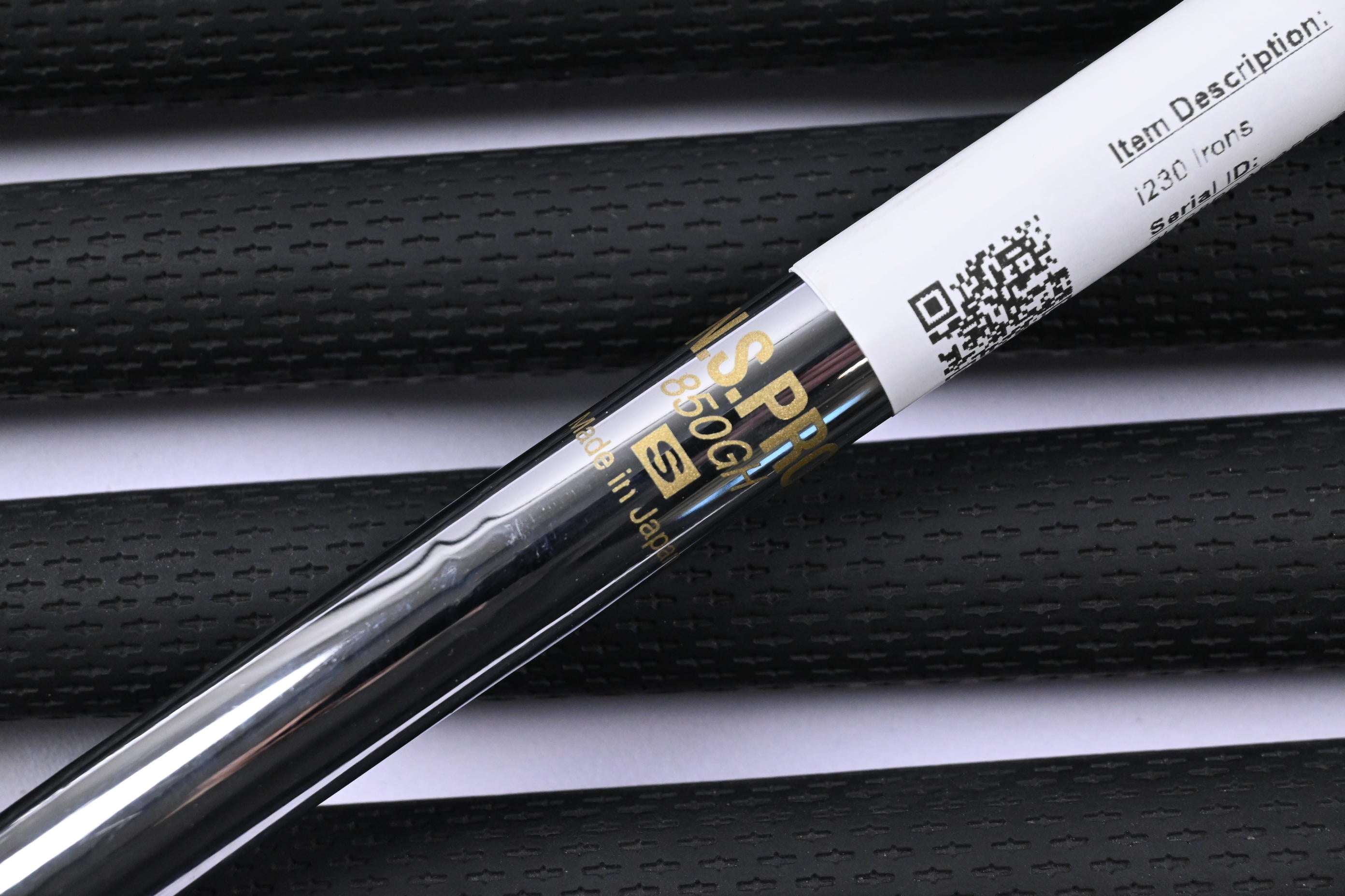 Ping i230 Irons / 5-PW+GW / Black Dot / Stiff Flex N.S.Pro 850 GH Shafts