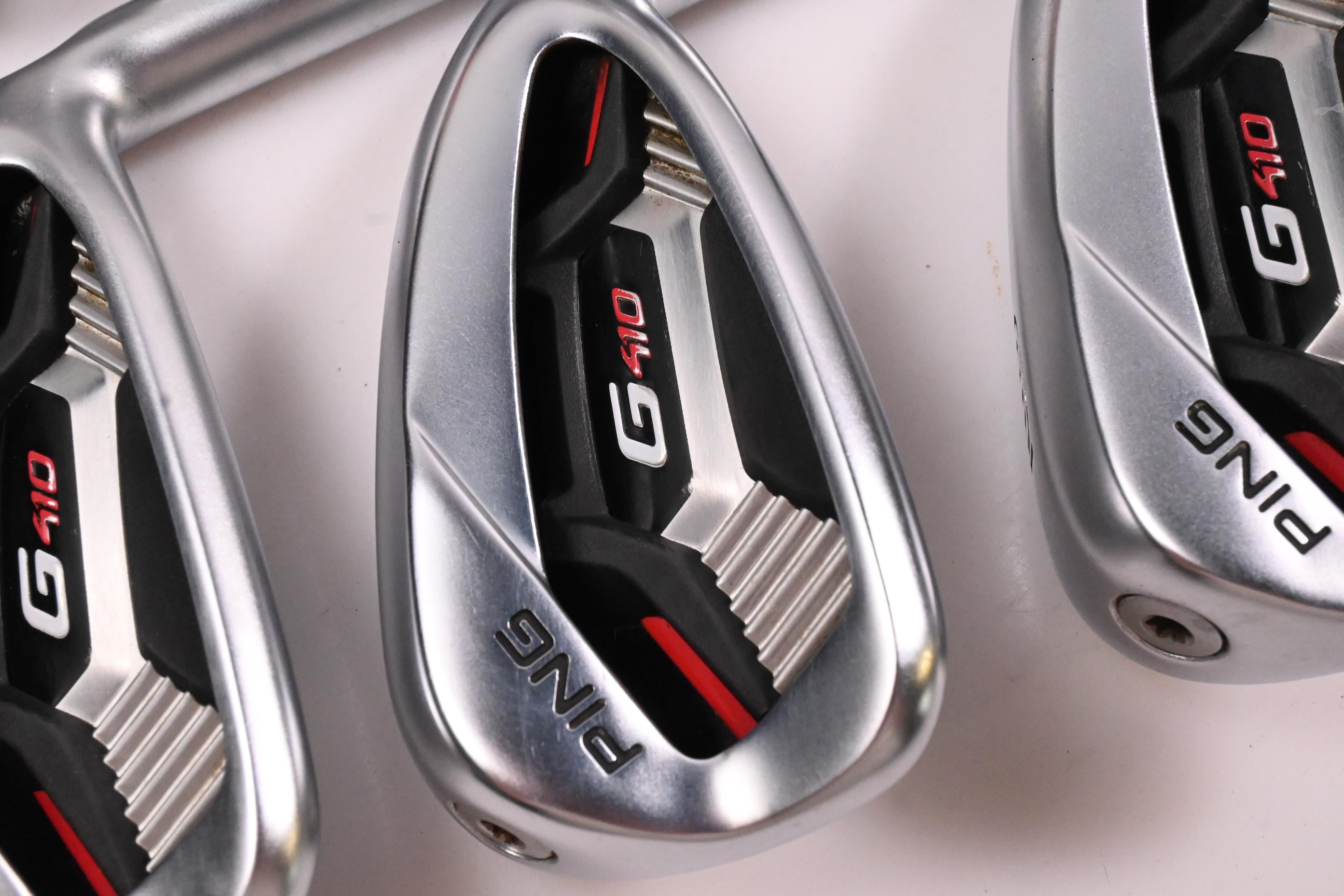 Ping G410 Irons / 4-9i / Blue Dot / Senior Flex Ping Alta CB Red Shafts