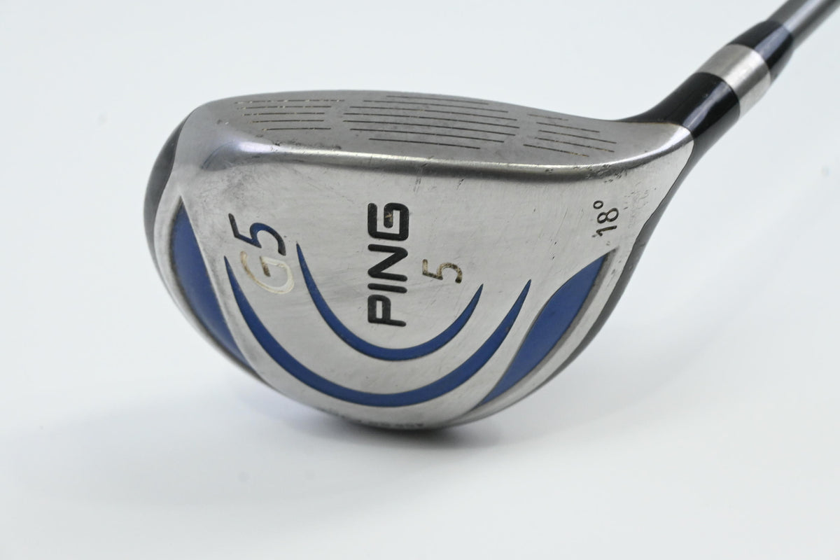 Ping G5 #5 Wood / 18 Degree / Regular Flex Ping TFC 100 F