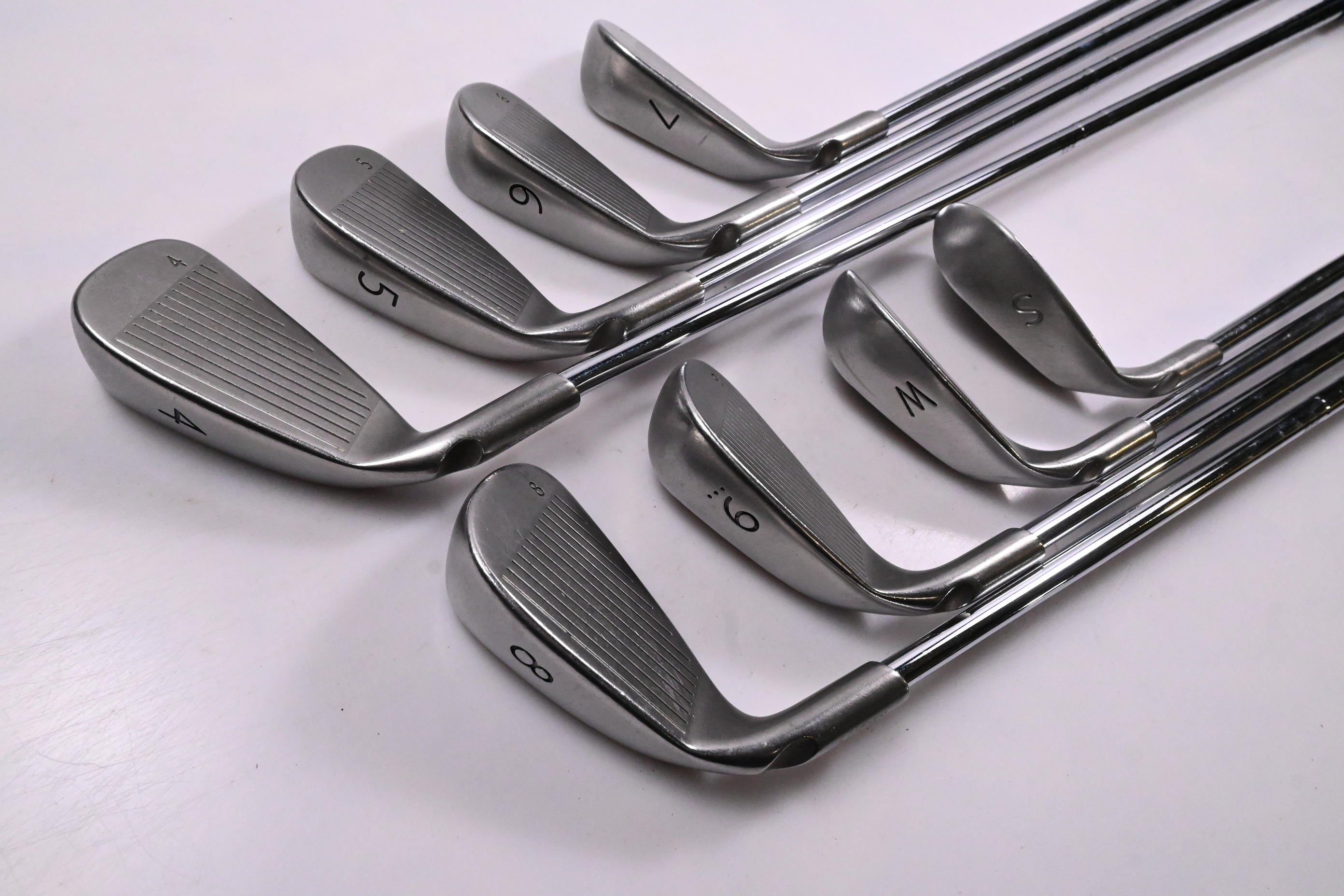 Ping G10 Irons / 4-PW+SW / Black Dot / Stiff Flex Steel Shafts