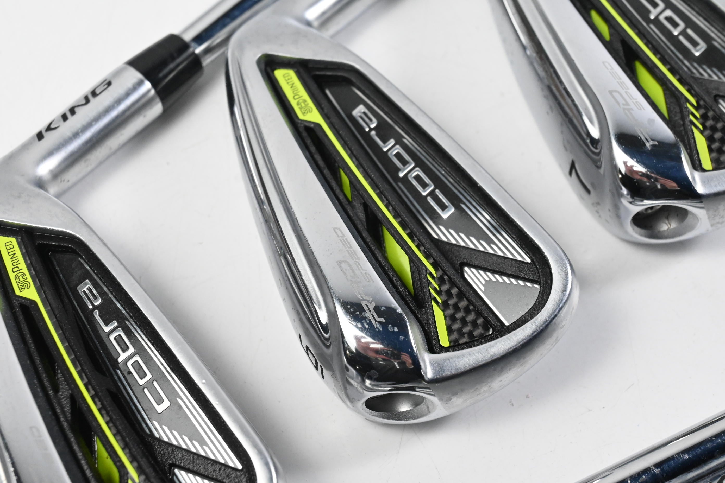 Cobra King Radspeed Irons / 5-PW / Regular Flex KBS Tour 90 Shaft