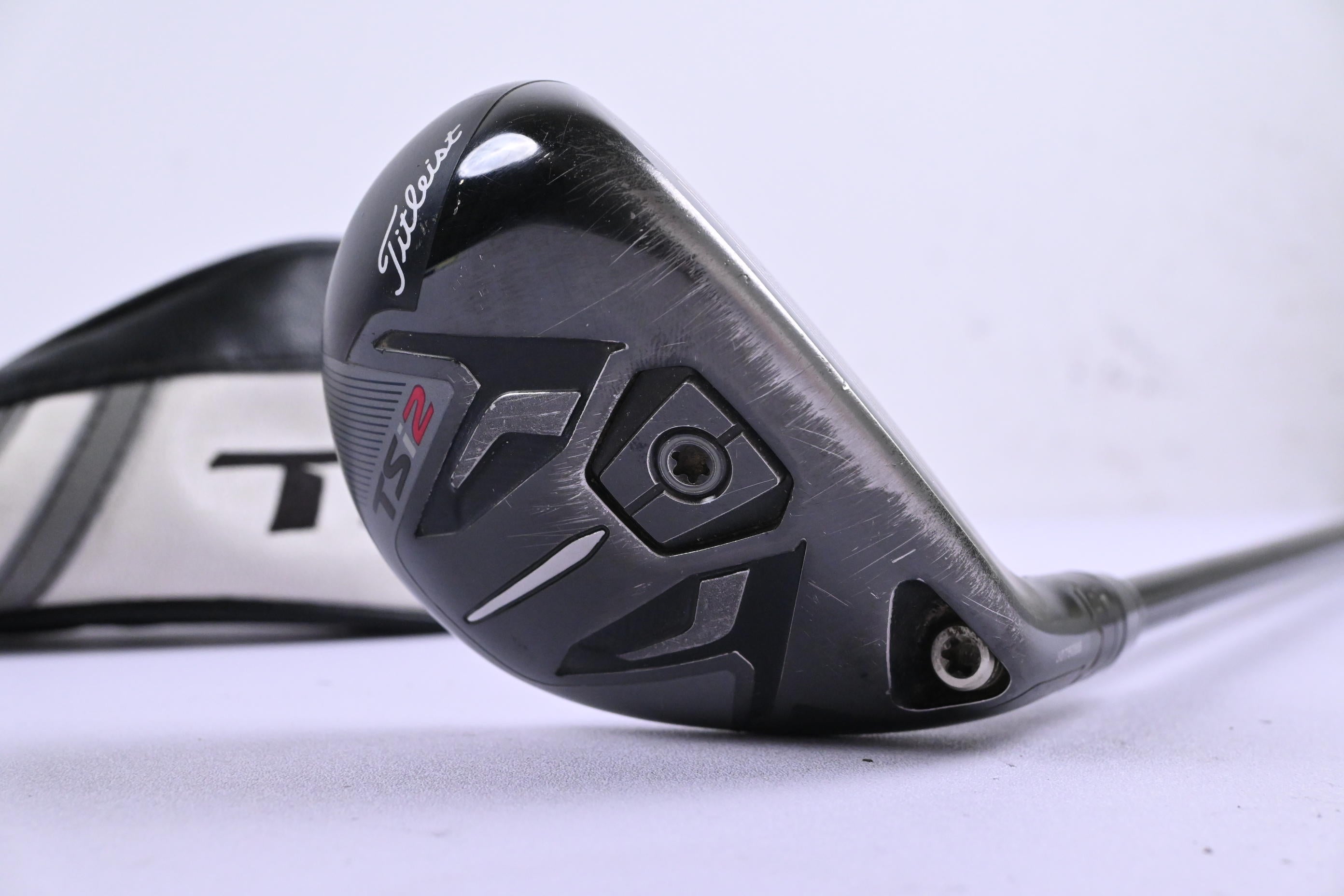 Titleist TSi2 #3 Hybrid / 18 Degree / Stiff Flex HZRDUS Smoke RDX Black 80 Shaft