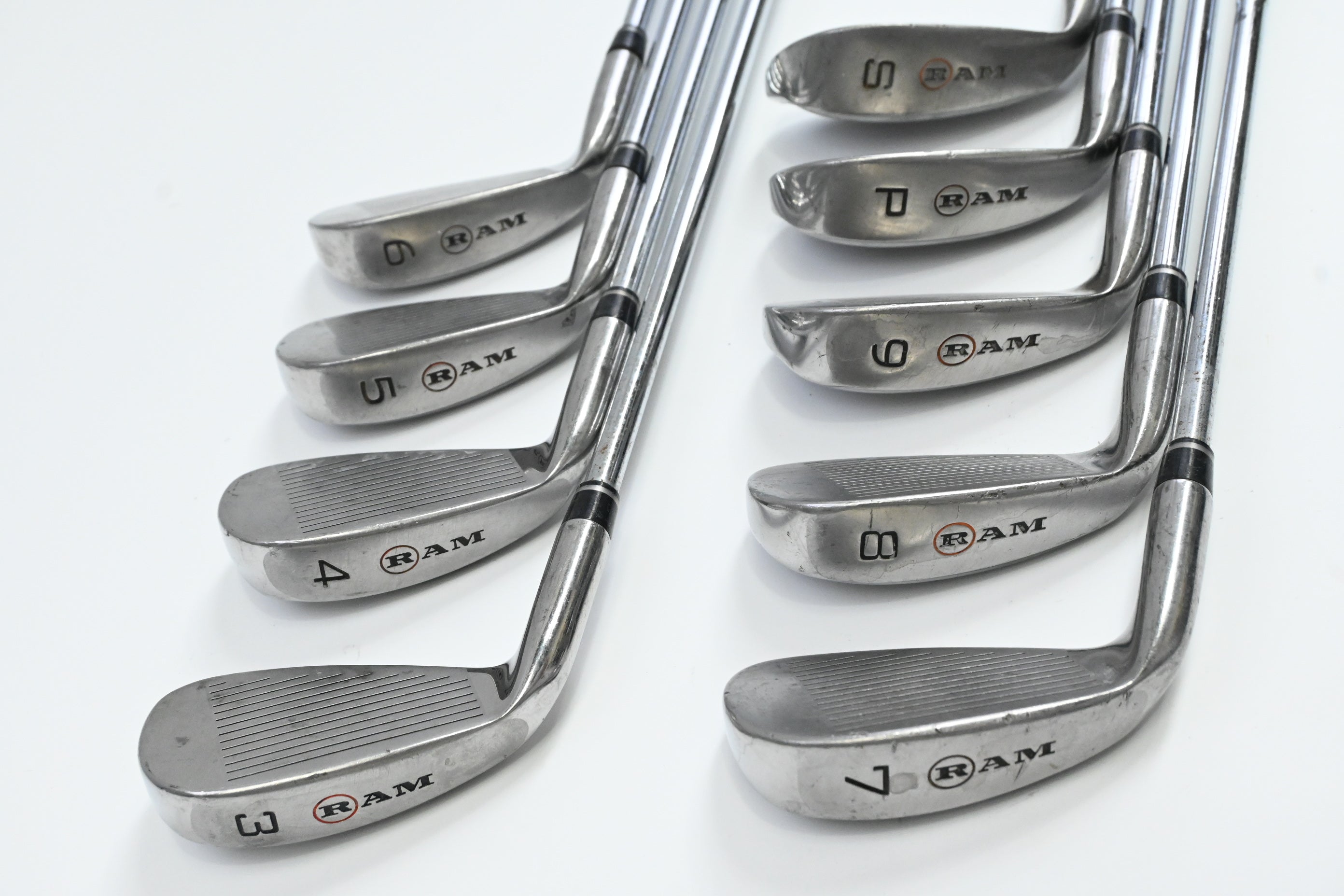 RAM FX9 Irons / 3-PW+SW / Regular Flex RAM FX9 Shafts